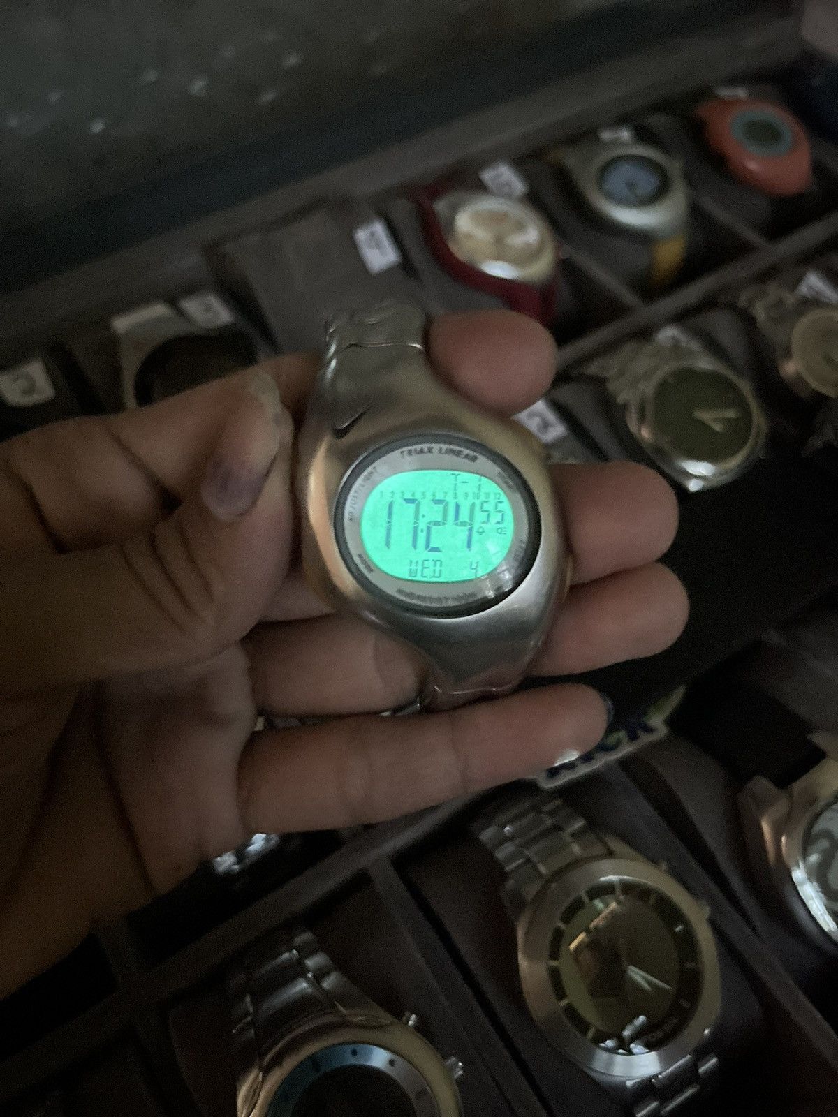 Nike × Vintage Vintage NIKE TRIAX LINEAR REGULAR WATCH Size ONE SIZE - 7 Thumbnail