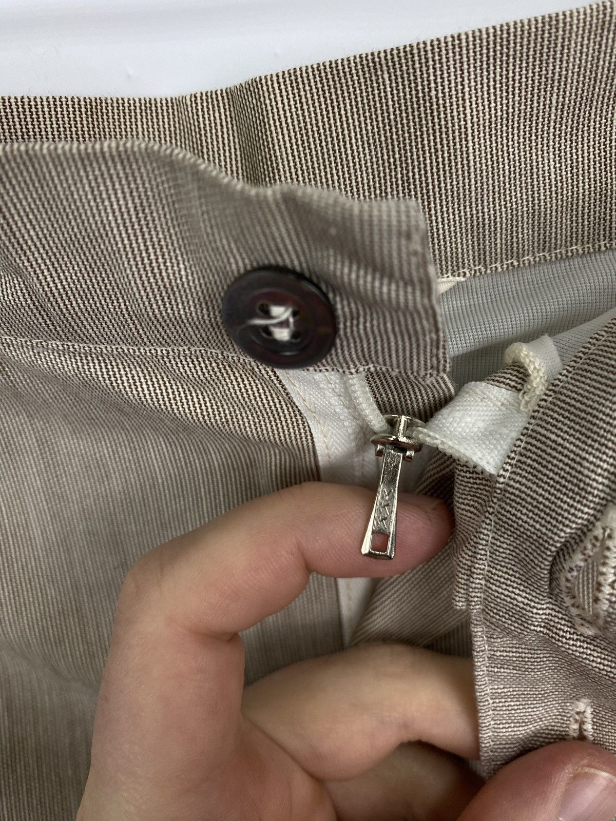 Ermenegildo Zegna 🇮🇹 Vintage 80s Ermenegildo Zegna Made In Italy shorts Retro Size US 34 / EU 50 - 5 Thumbnail