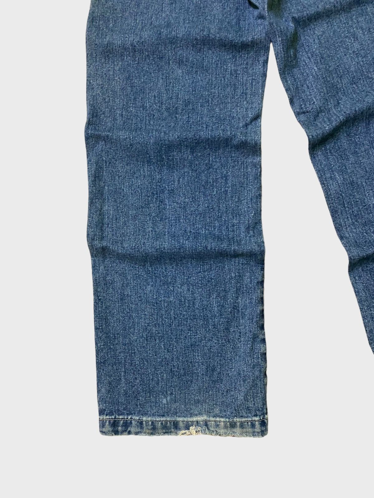 JNCO × Vintage Crazy Vintage Jnco 1031 Embroidered Girlie Stuff Baggy Denim Size US 26 / EU 42 - 13 Thumbnail