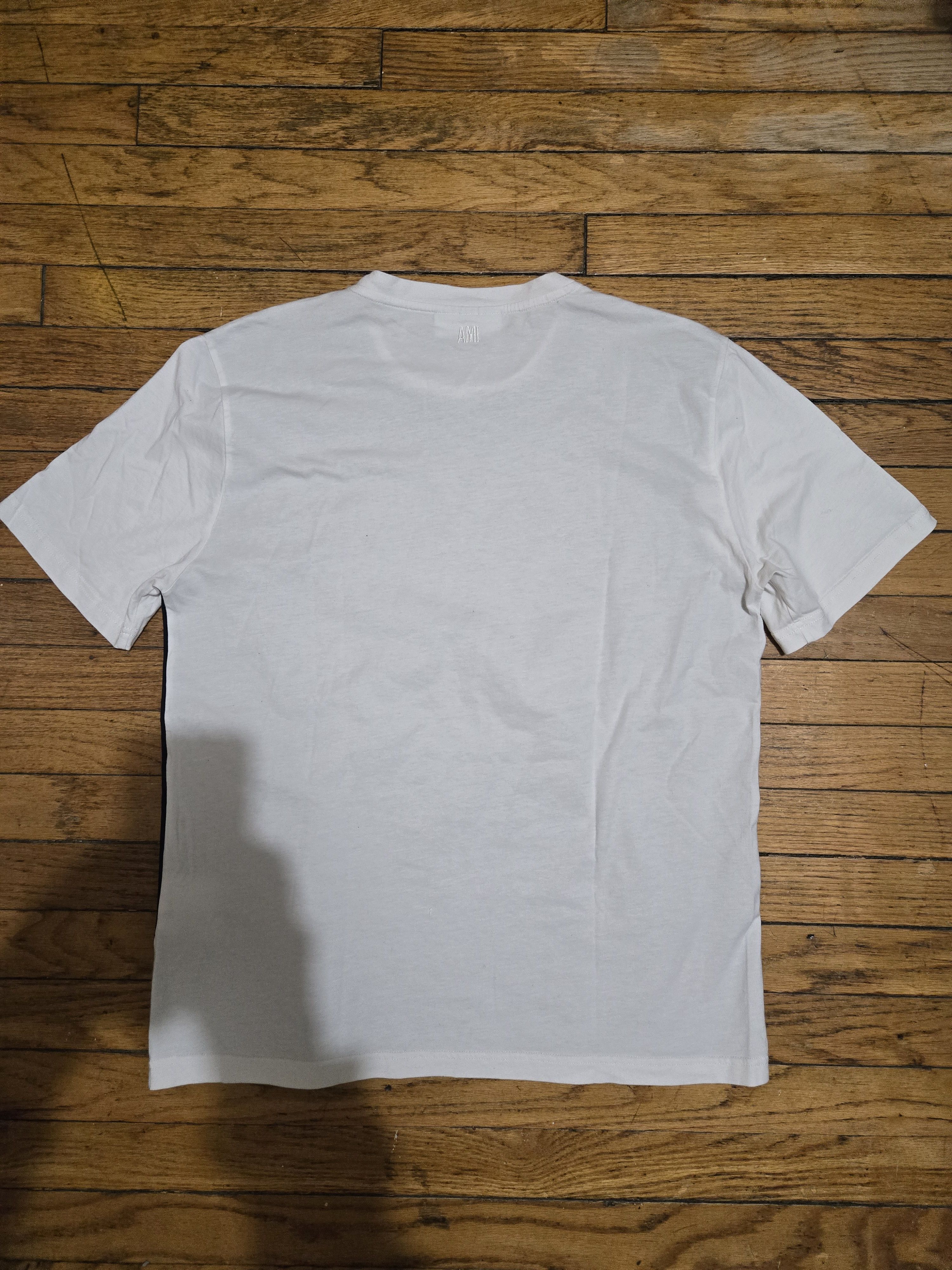AMI Ami Paris Alexandre Matiussi M/L Dark Blue White Size US M / EU 48-50 / 2 - 5 Thumbnail