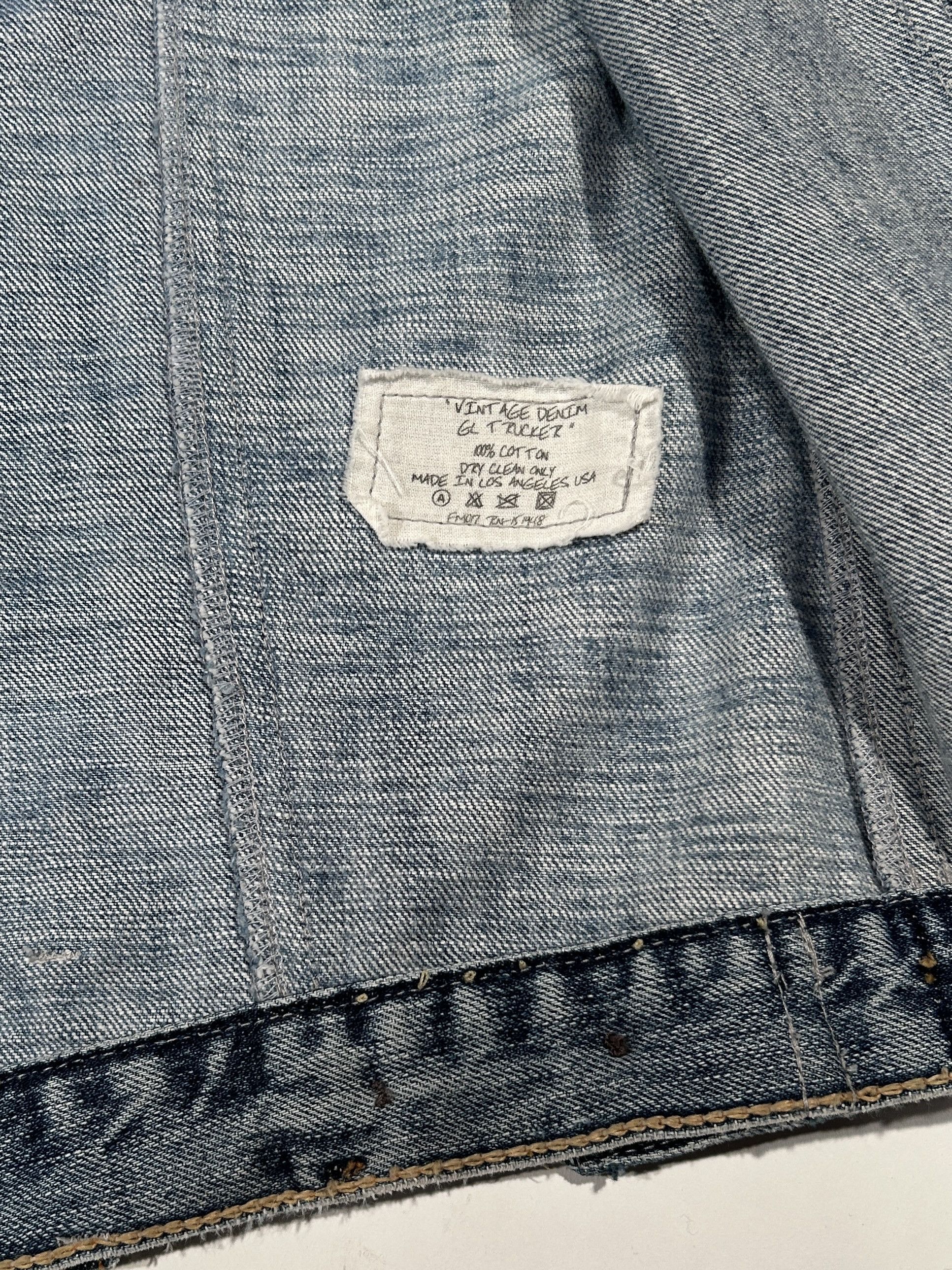 Greg Lauren GREG LAUREN VINTAGE DENIM GL1 KIMONO JACKET Size US M / EU 48-50 / 2 - 5 Thumbnail