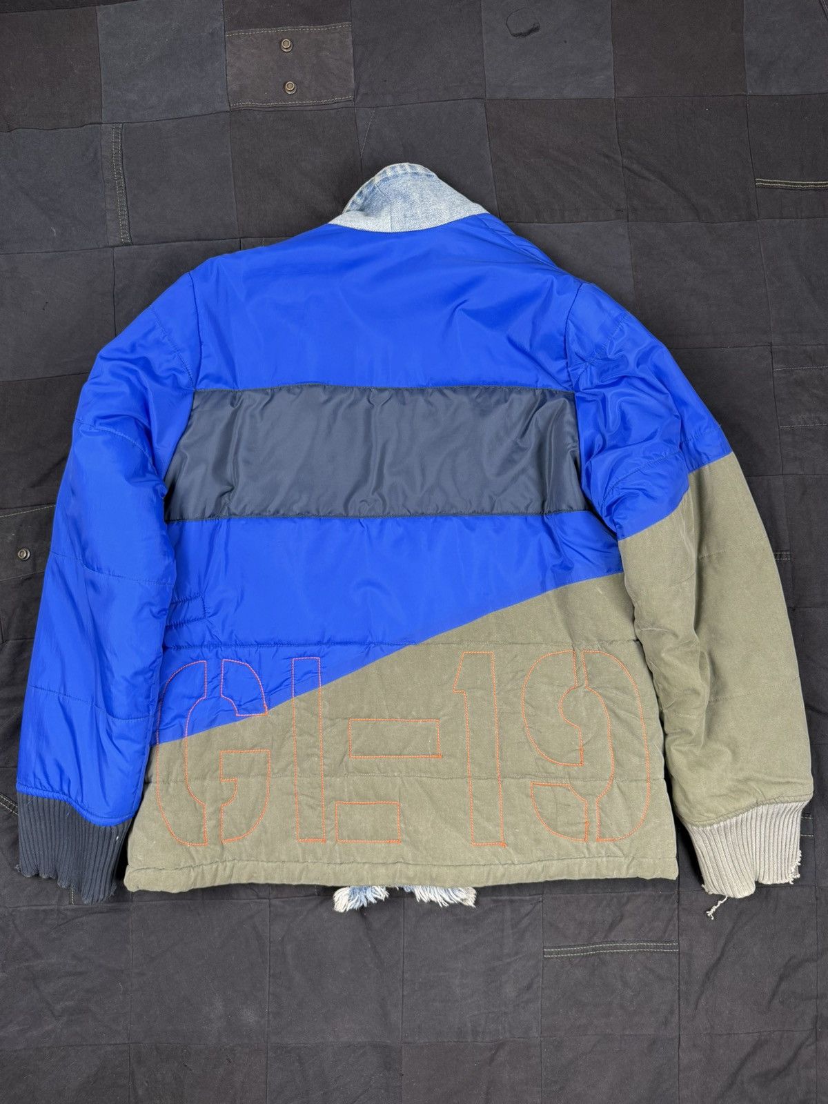 Greg Lauren 50/50 Army Puffy Kimono Size US L / EU 52-54 / 3 - 5 Thumbnail