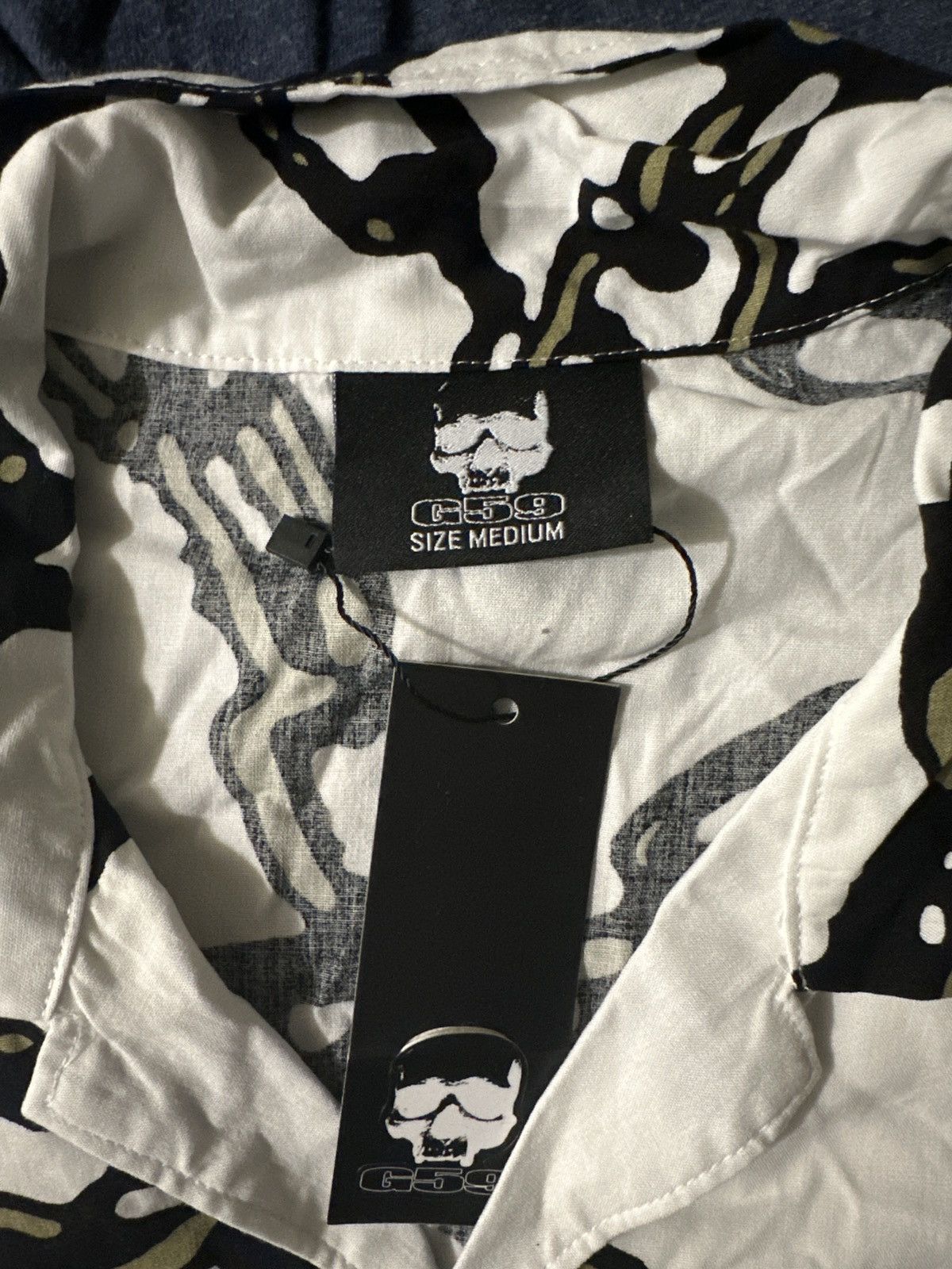 G59 Records G59/$uicideboy$ Chain Button Up (M) Size US M / EU 48-50 / 2 - 1 Thumbnail