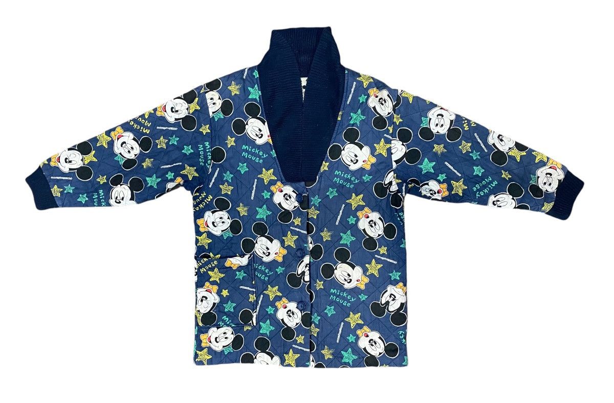 Cartoon Network Vintage ERNY Walt Disney Cartoon Quitlted Cardigan Size US M / EU 48-50 / 2 - 1 Thumbnail