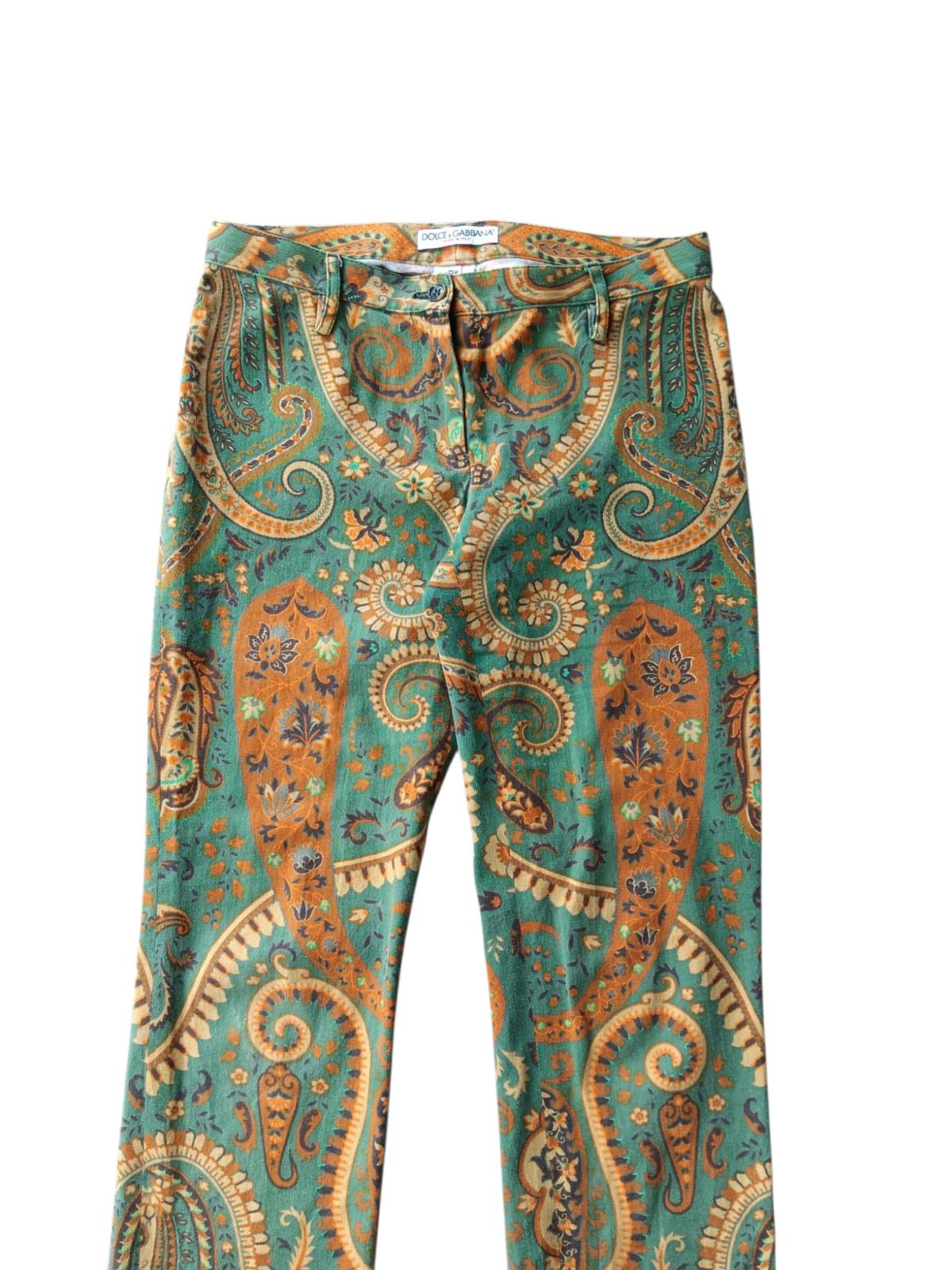Dolce & Gabbana Dolce&Gabbana Archives women pants Size 29" - 2 Thumbnail
