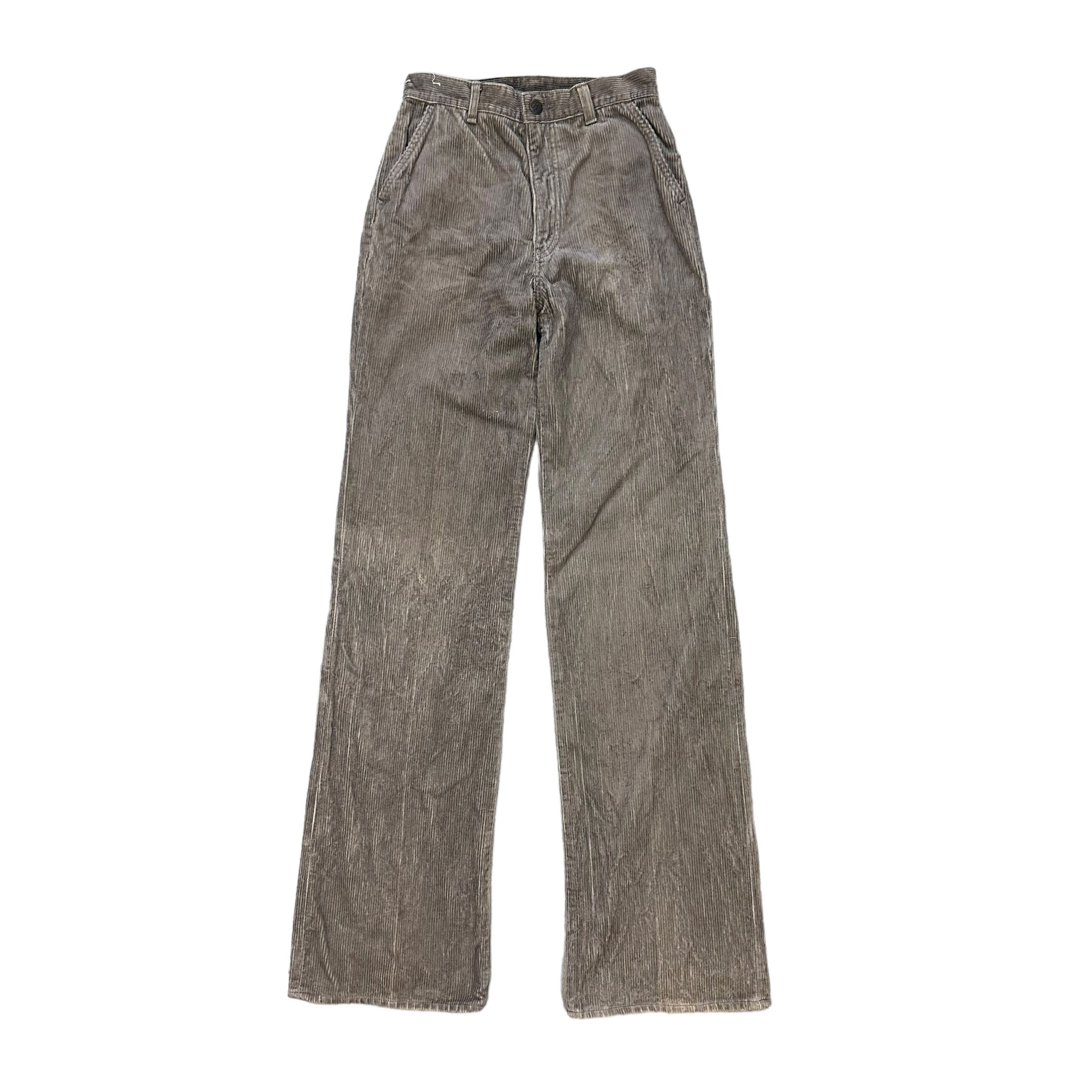 image of Vintage Bobson Too Too Classic Coduroy Pant 8895-035 in Brown, Women's (Size 24)
