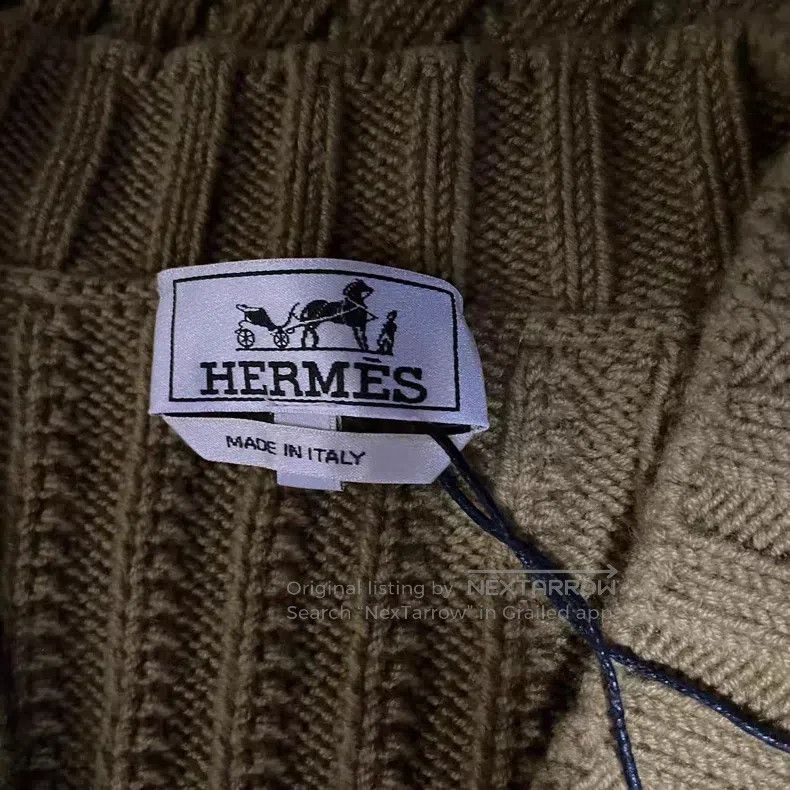 Hermes Hermes Flax brown long vest Size M / US 6-8 / IT 42-44 - 3 Thumbnail