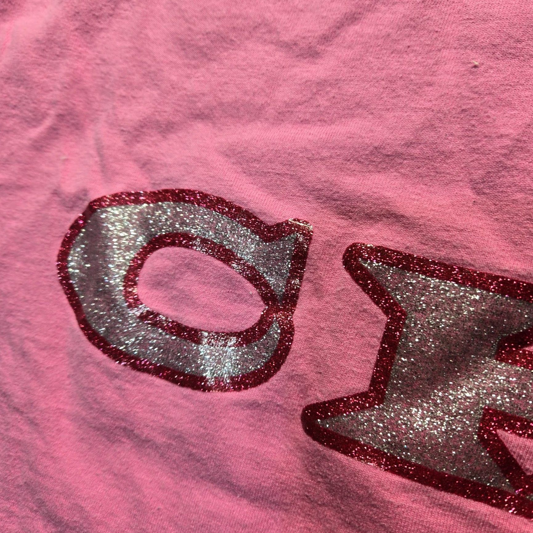 Vintage CHS Christiansburg High School C-Burg VA Virginia Pink T-Shirt Adult L Large Shirt Women Size L / US 10 / IT 46 - 4 Thumbnail