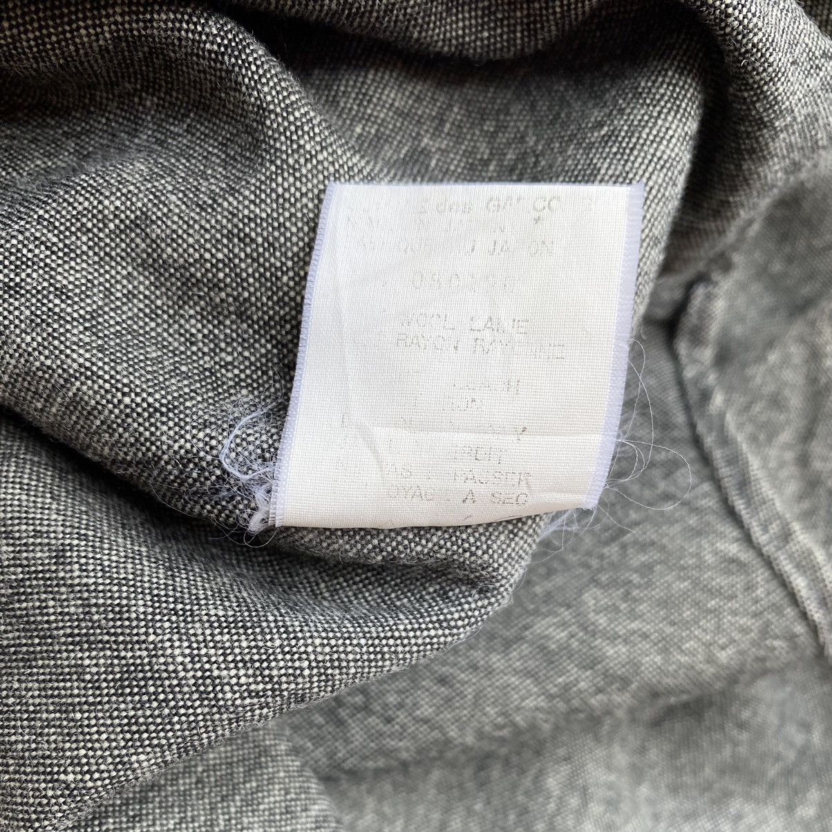 Comme des Garcons Vintage 90’s CDG Homme Wool/Rayon Oversize Shirt Size US L / EU 52-54 / 3 - 6 Thumbnail