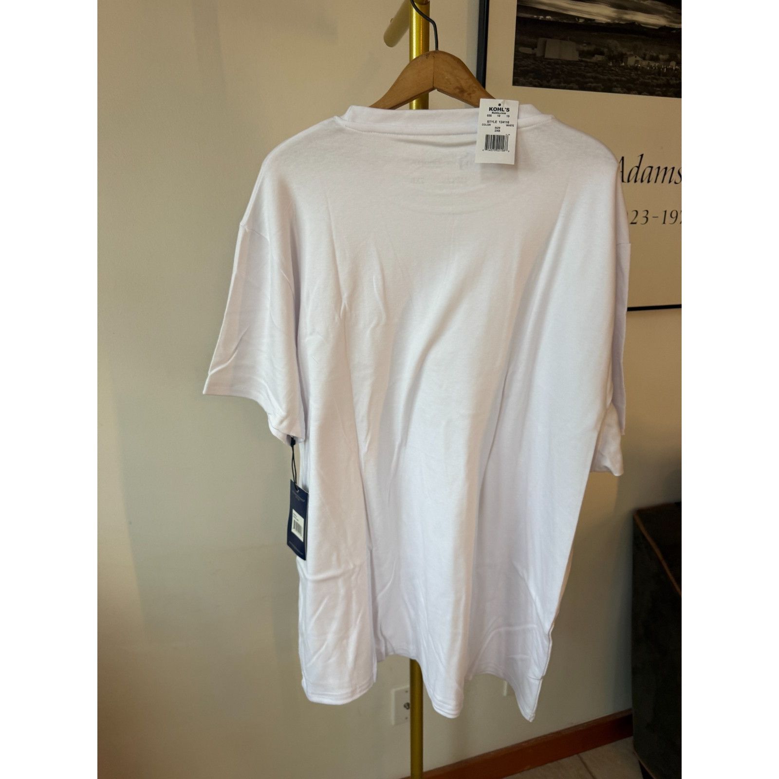 The Unbranded Brand straight forward new york Mens 2XB White T Shirt NWT Big Ta Size US XXL / EU 58 / 5 - 1 Thumbnail