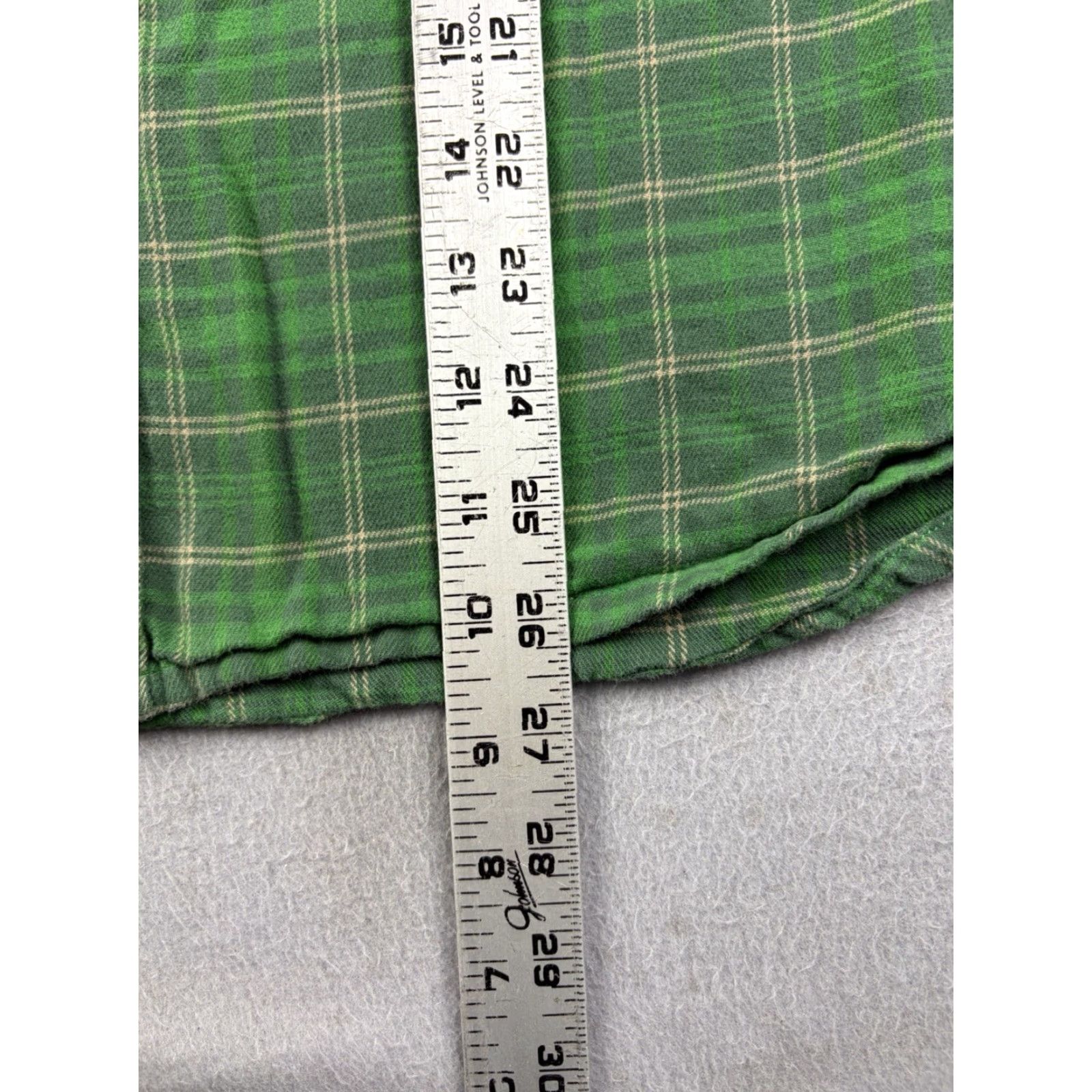 Vintage Stio Flannel Shirt Men M Green Plaid Button-Up Cotton USA Long Sleeve Regular Size Size US M / EU 48-50 / 2 - 6 Thumbnail