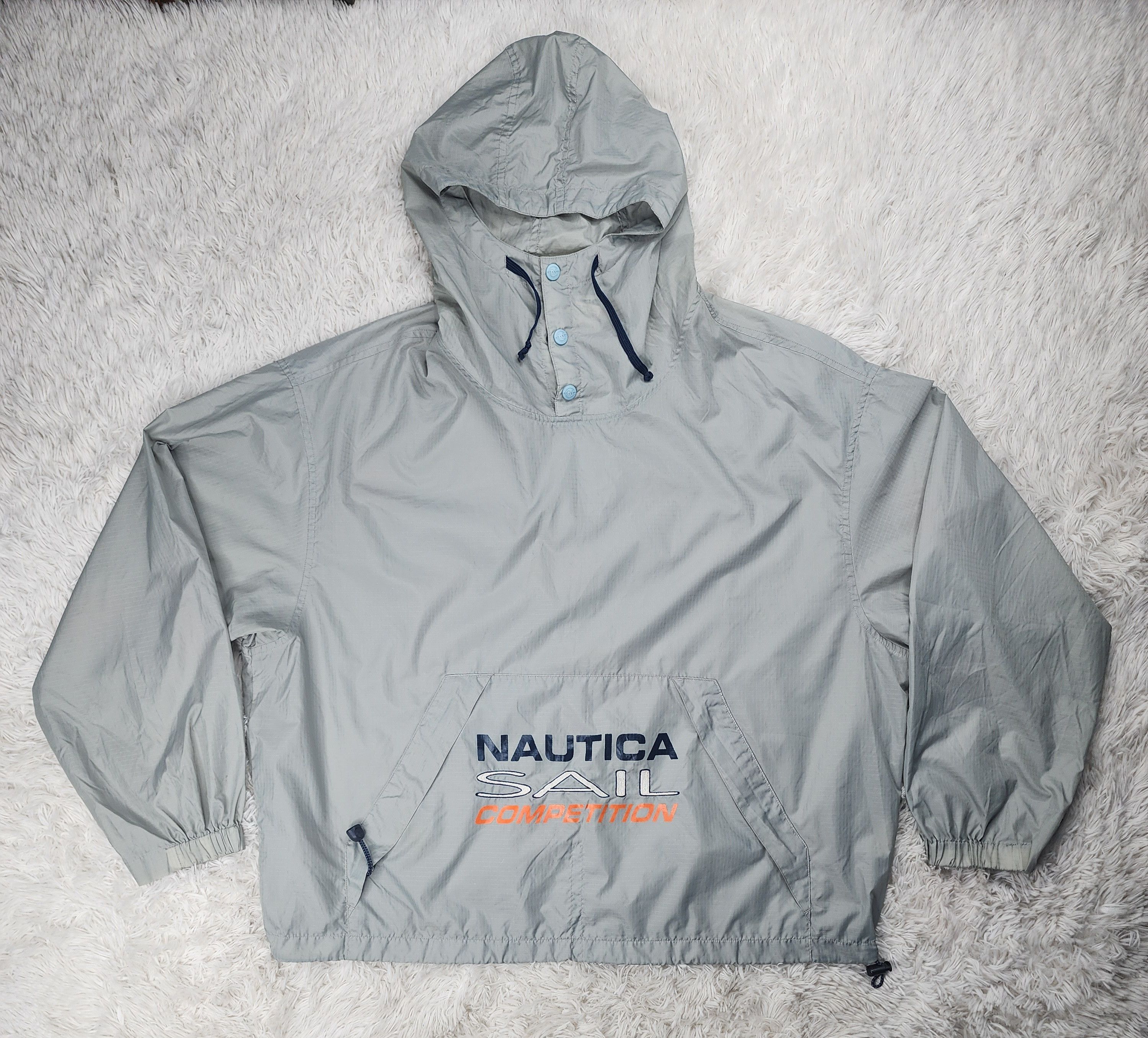 Nautica Vintage Nautica competition Sail windbreaker jacket Size US XL / EU 56 / 4 - 1 Thumbnail