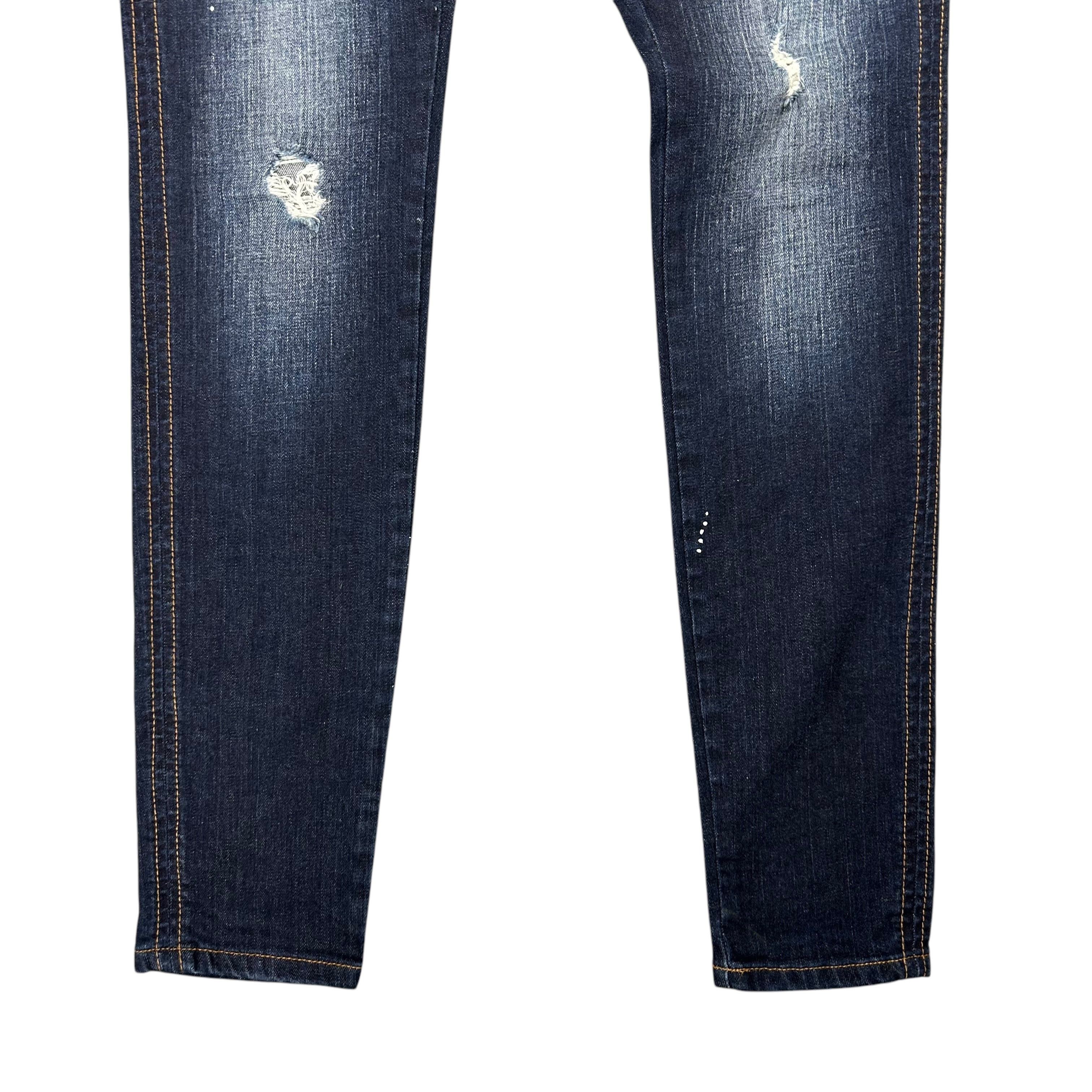 Represent Clo. Represent Essential Denim Paint Splatter Blue Jeans W32 Size US 32 / EU 48 - 8 Thumbnail