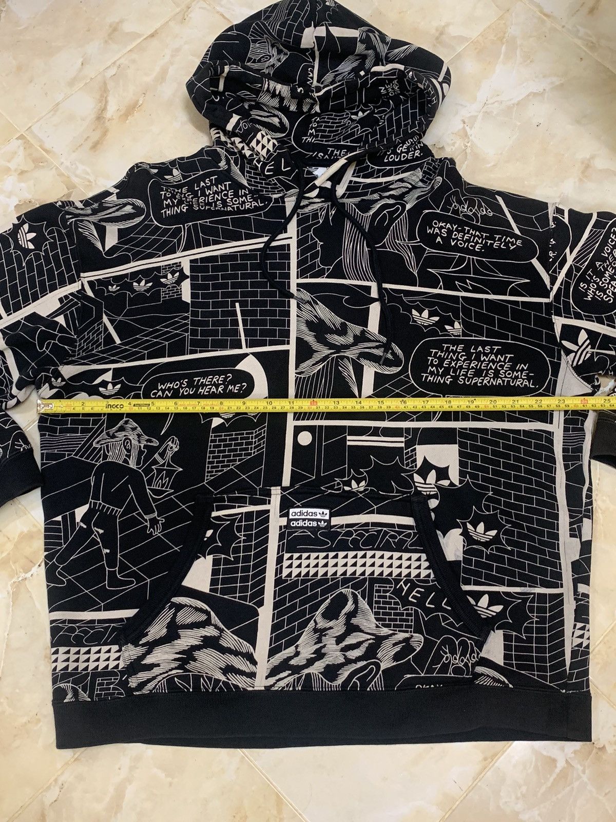 Adidas AOP Adidas X Patrick Kyle Hoodies Comics Size US XXL / EU 58 / 5 - 9 Thumbnail