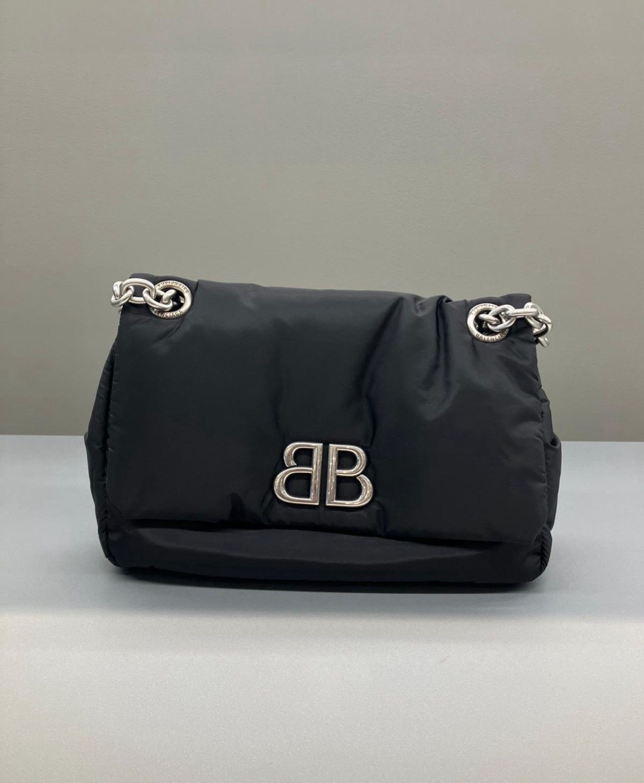 Balenciaga Balenciaga Mini Monaco Bag in Recycled Nylon Size ONE SIZE - 1 Thumbnail