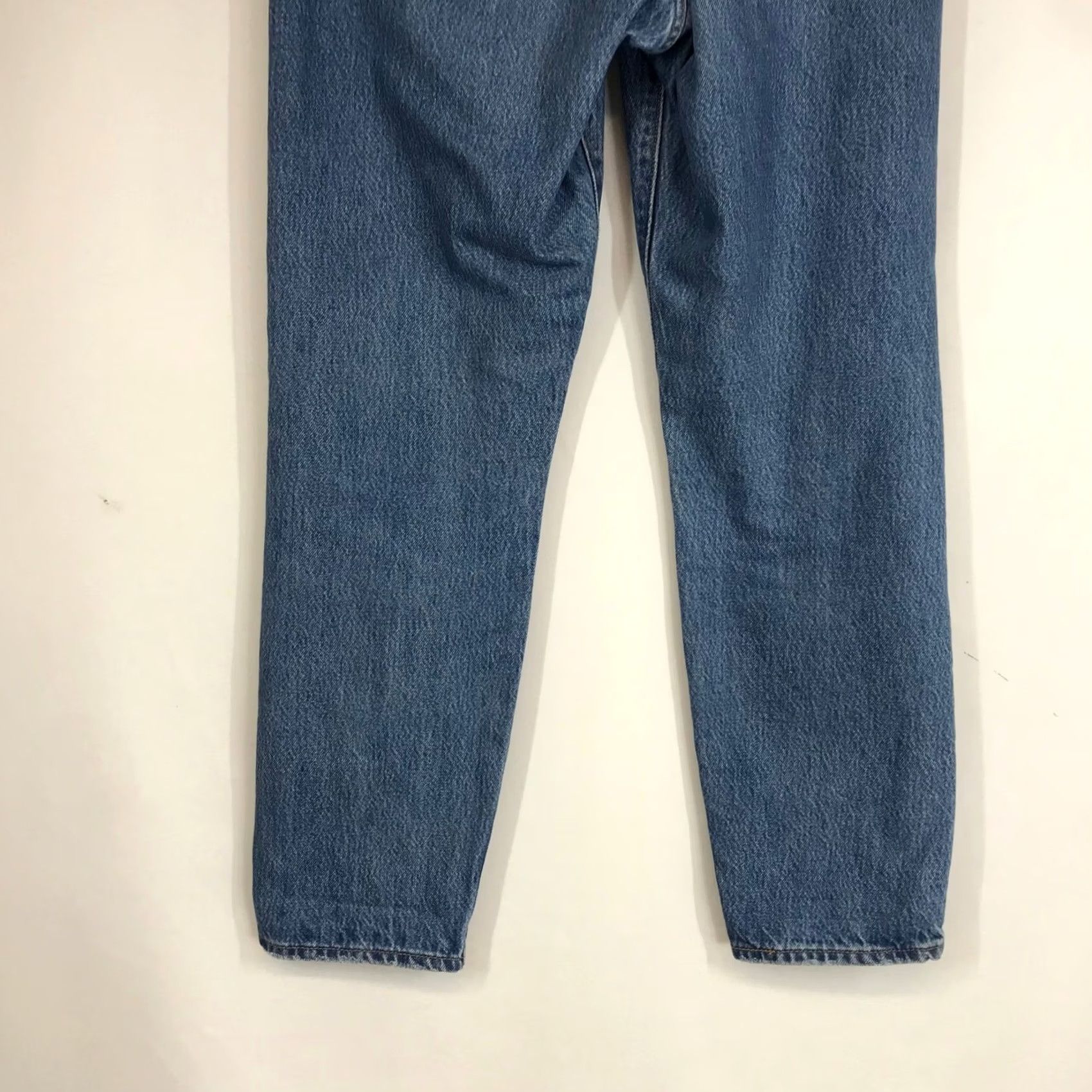 Levi's VINTAGE Levi's Wedgie Fit Straight Leg Jeans Women's 29 Blue Denim Size 29" - 6 Thumbnail