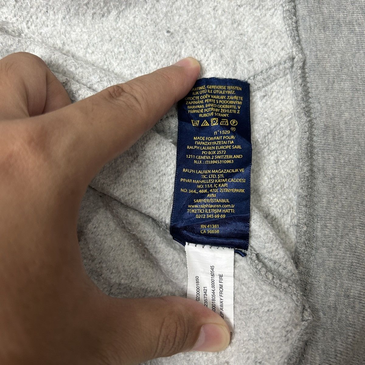Polo Ralph Lauren × Vintage Polo Ralp Lauren Zip Up Hoodie Size US S / EU 44-46 / 1 - 16 Thumbnail