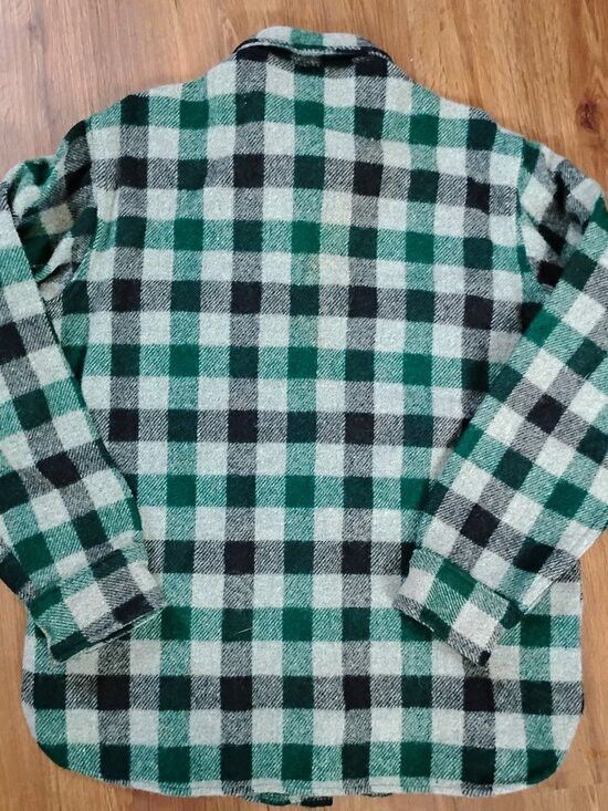 Woolrich Woolen Mills Vintage 80s Woolrich Checker Flannel Wool Button Shirt Size US M / EU 48-50 / 2 - 6 Thumbnail