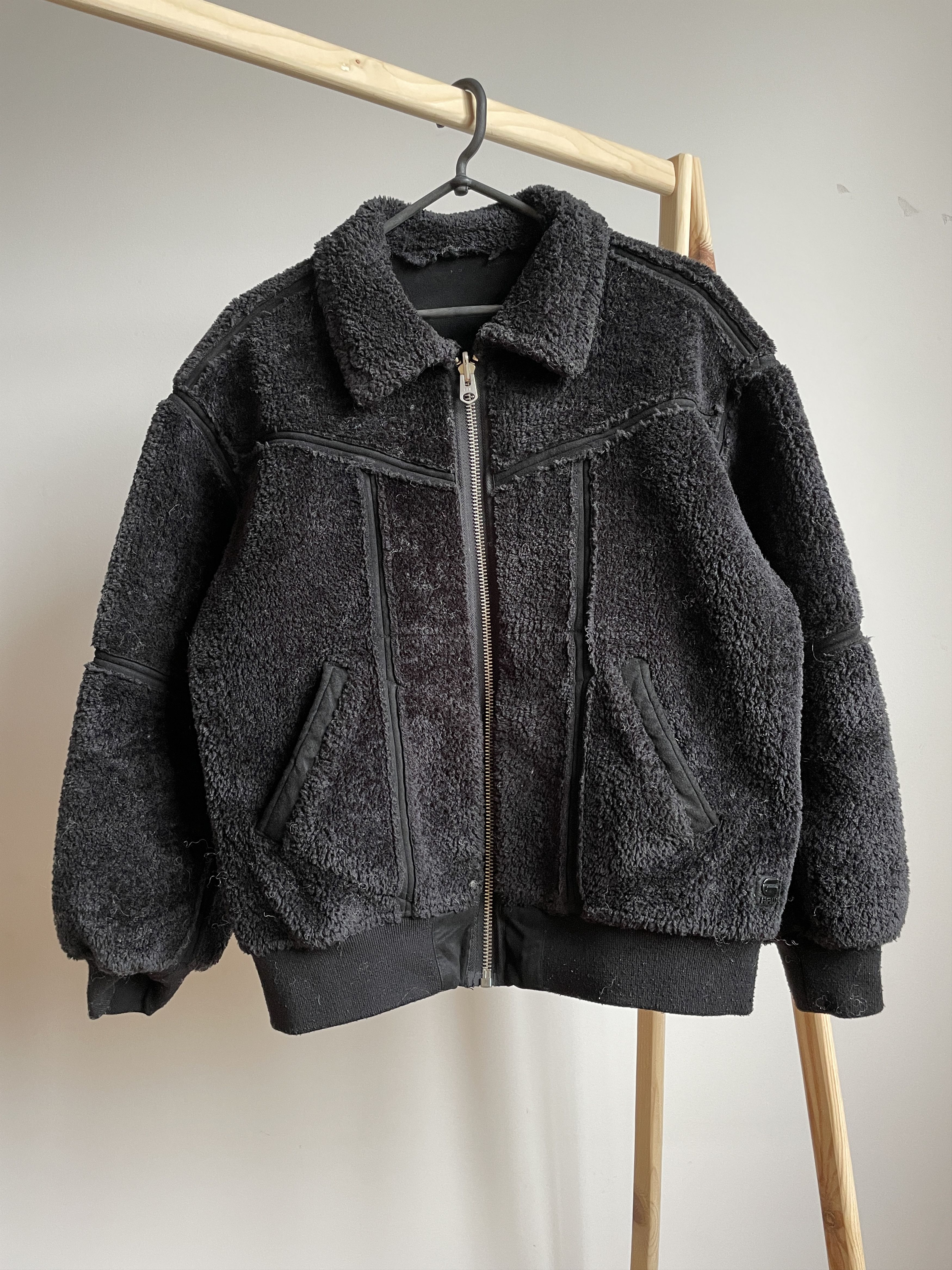 G-Star G Star Raw Womens Deline Teddy Reversible Bomber Jacket Size M / US 6-8 / IT 42-44 - 7 Thumbnail