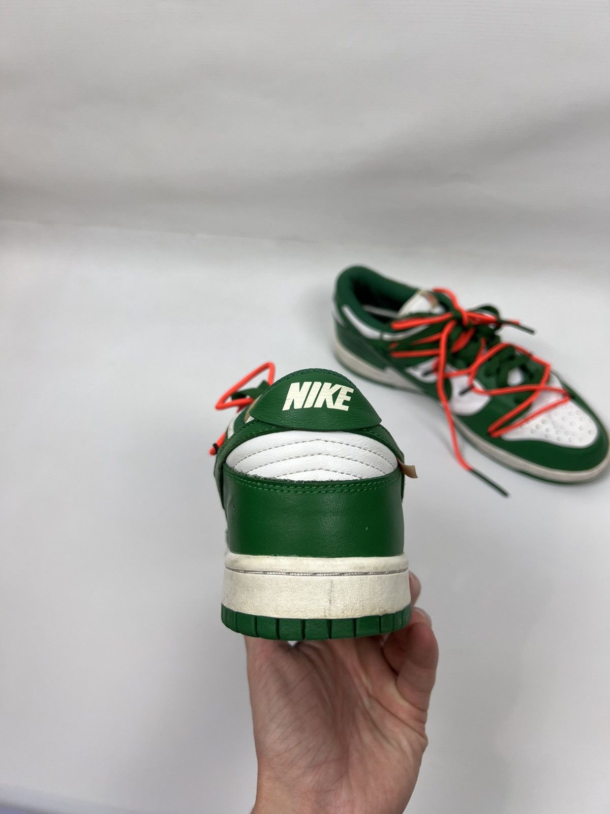 Nike × Off-White Nike Dunk Low Off White Pine Green size 11 Size US 11 / EU 44 - 7 Thumbnail