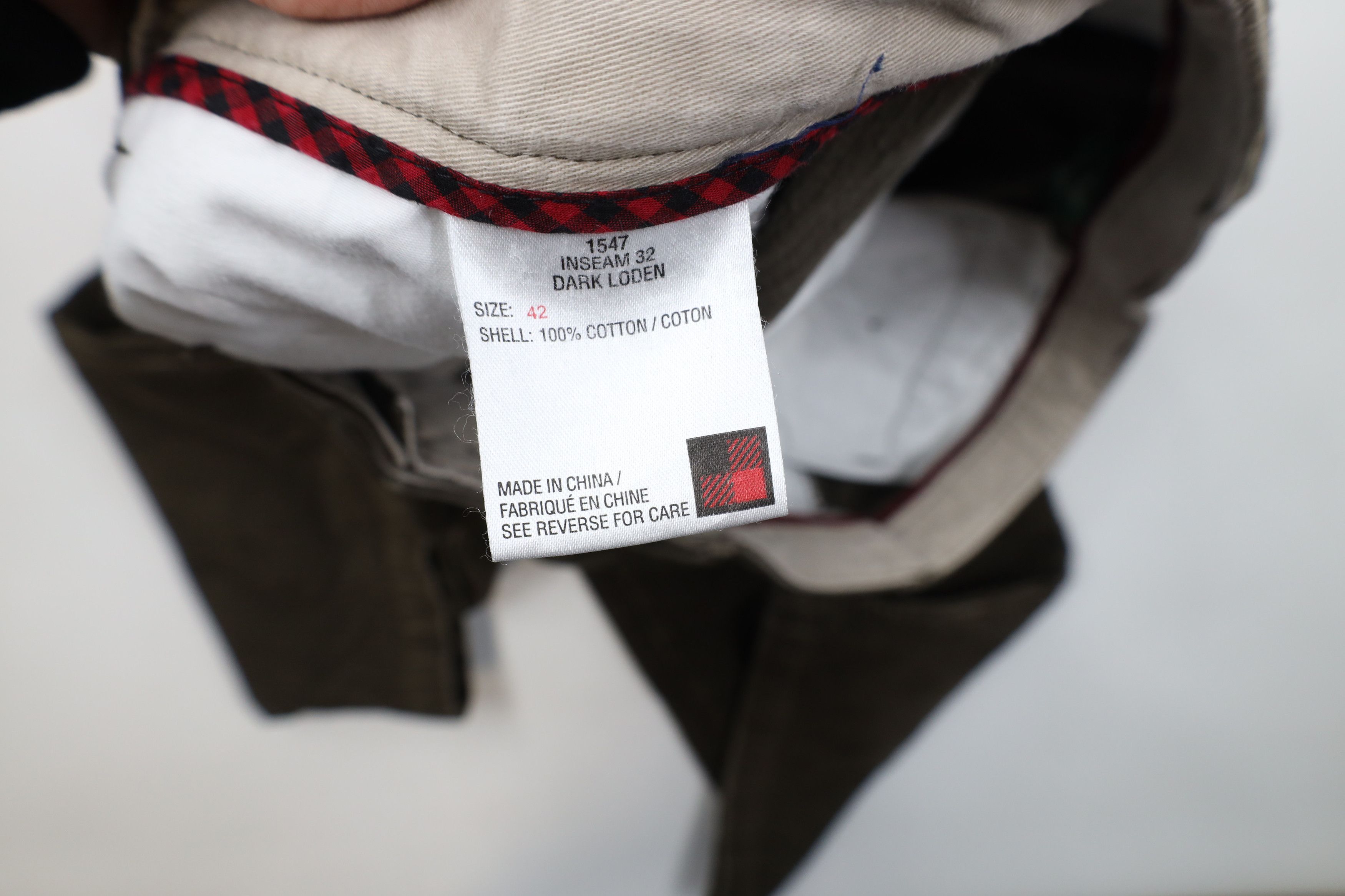 Woolrich Woolen Mills Vintage 90s Y2K Woolrich Heavy Wide Leg Corduroy Chino Pants Size US 42 / EU 58 - 12 Thumbnail