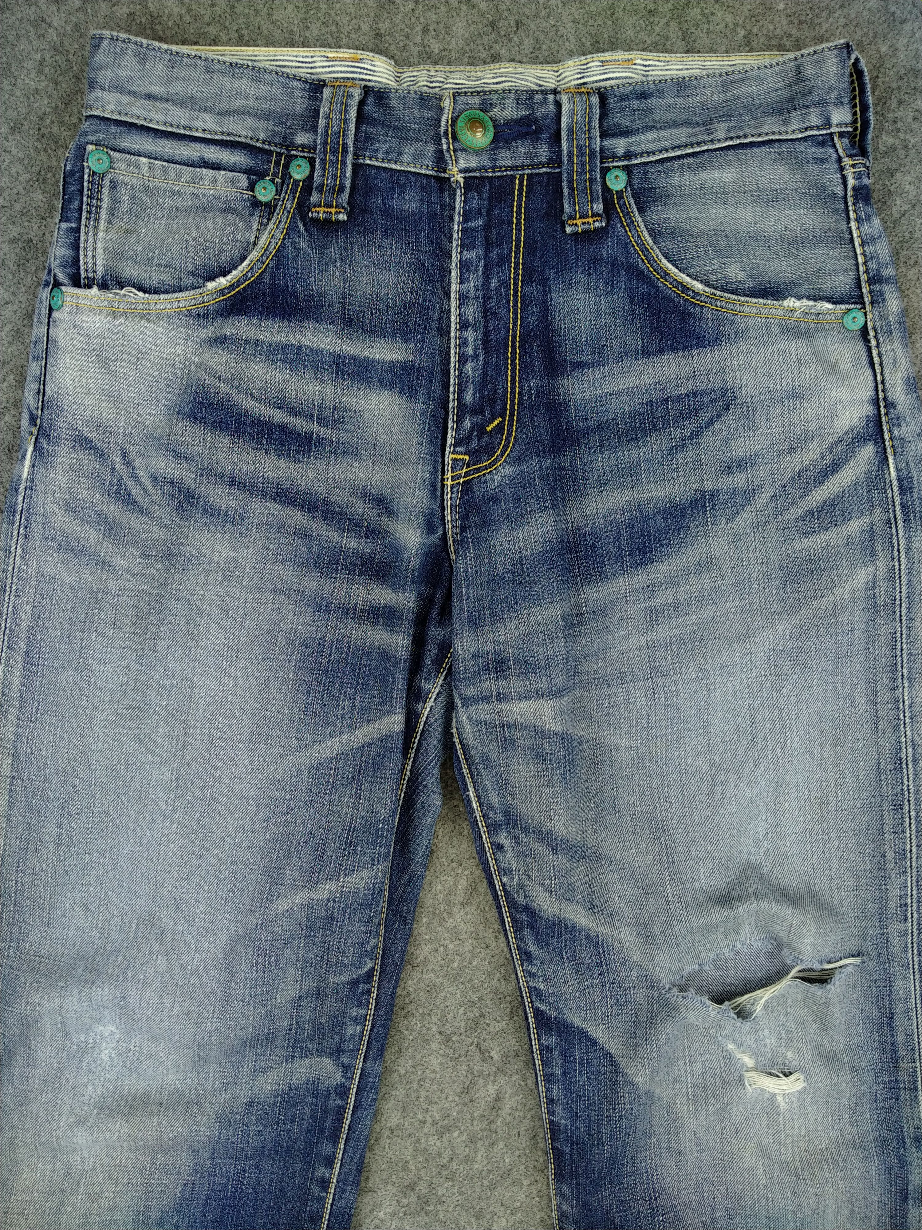 Vintage Distressed Blue Vintage Levi's 503 31x30.5 Denim -JN928 Size US 31 - 3 Thumbnail