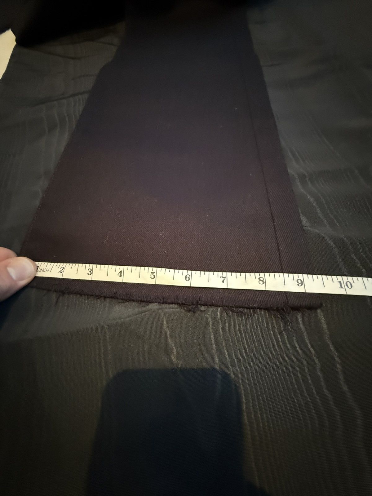 Celine Holy Grail FW21 Celine raw hem flared dylan black jeans 30 Size US 30 / EU 46 - 7 Thumbnail