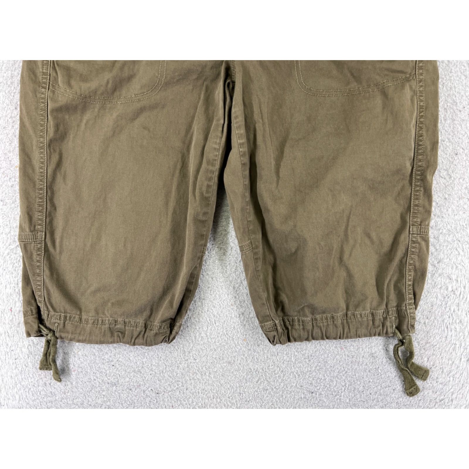 The North Face The North Face Shorts Womens 10 Green Capri Short Cotton Hiking Camping 32x14 Vintage: No Size 32" / US 10 / IT 46 - 2 Thumbnail