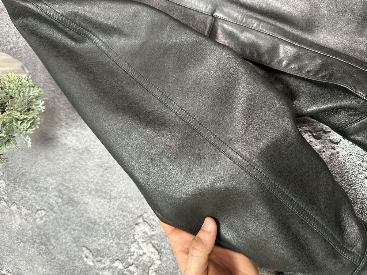 Vintage × Zilli Super RARE Zilli for Stephan Kelian leather oversized jacket Size US M / EU 48-50 / 2 - 7 Thumbnail