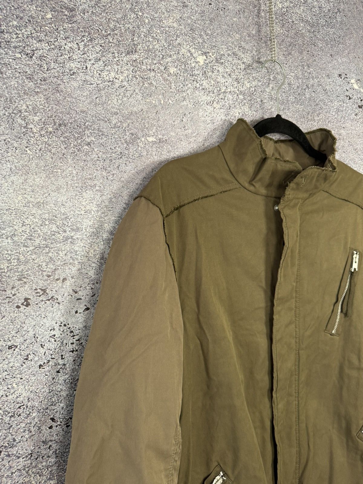 Allsaints All Saints Green Utility LOGAN Jacket/Parka Japanese Cloth M Size US M / EU 48-50 / 2 - 5 Thumbnail