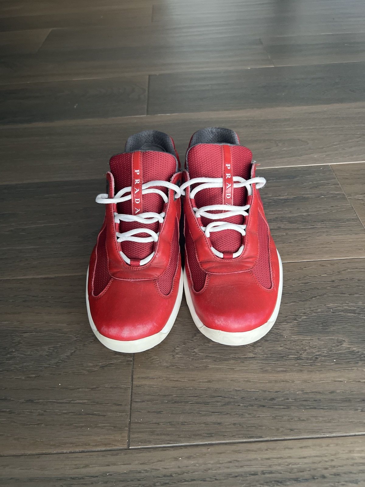 Prada 2000s Prada American Cup Sneakers Size US 8.5 / EU 41-42 - 3 Thumbnail