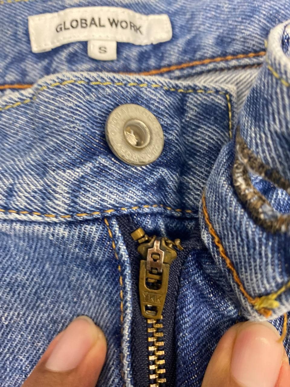 Global Work global work japanese brands distressed denim Size US 33 - 10 Thumbnail
