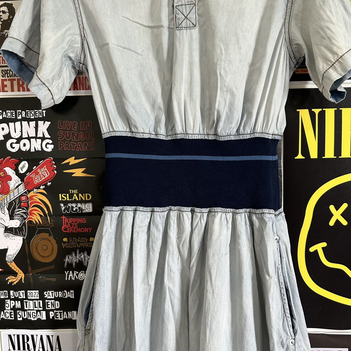 Diesel Vintage Diesel Denim Dress Size M / US 6-8 / IT 42-44 - 3 Thumbnail
