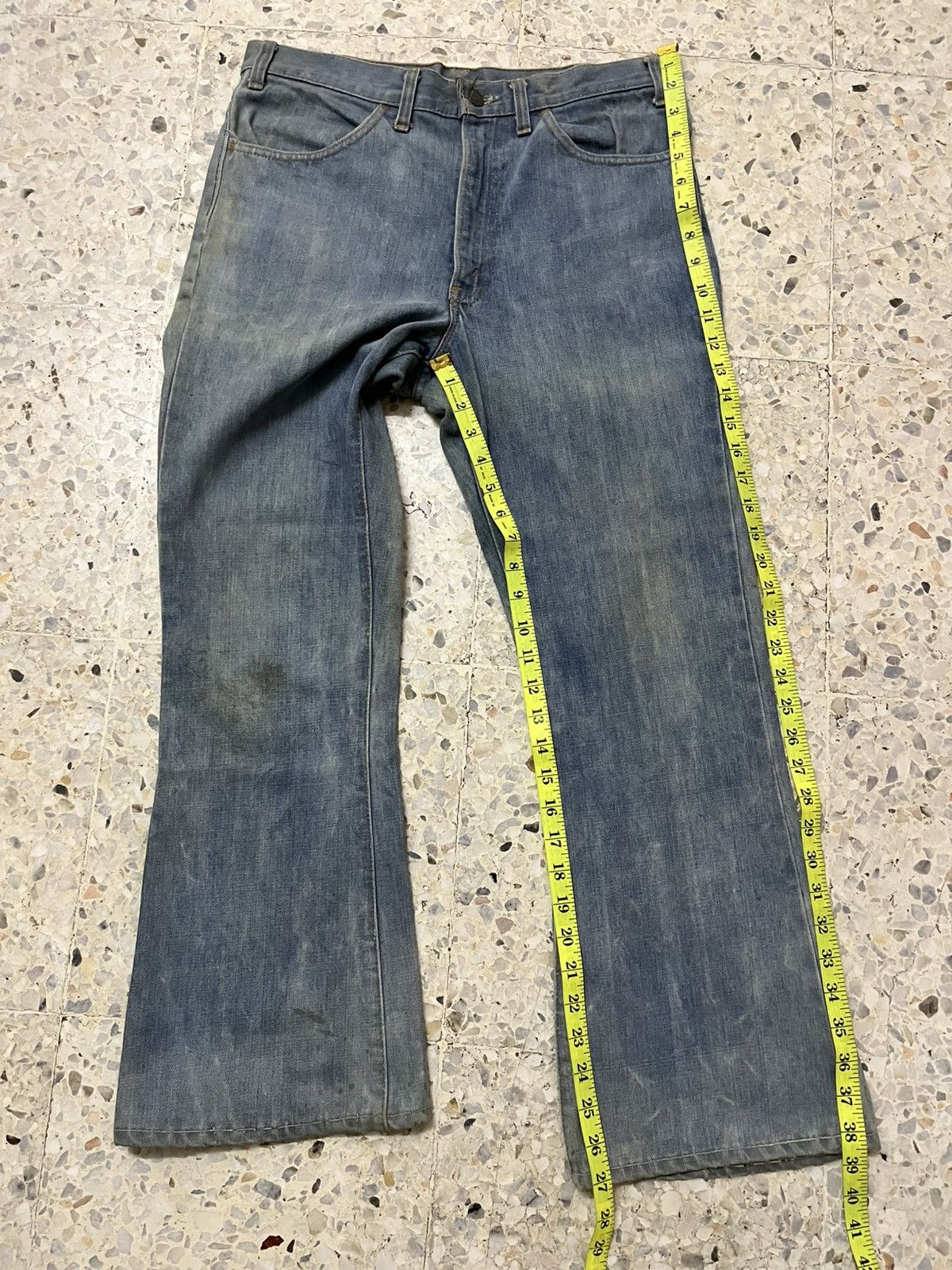Levi's True vintage 60s levis oren tag 646 bell bottom button #2 Size US 33 - 15 Thumbnail