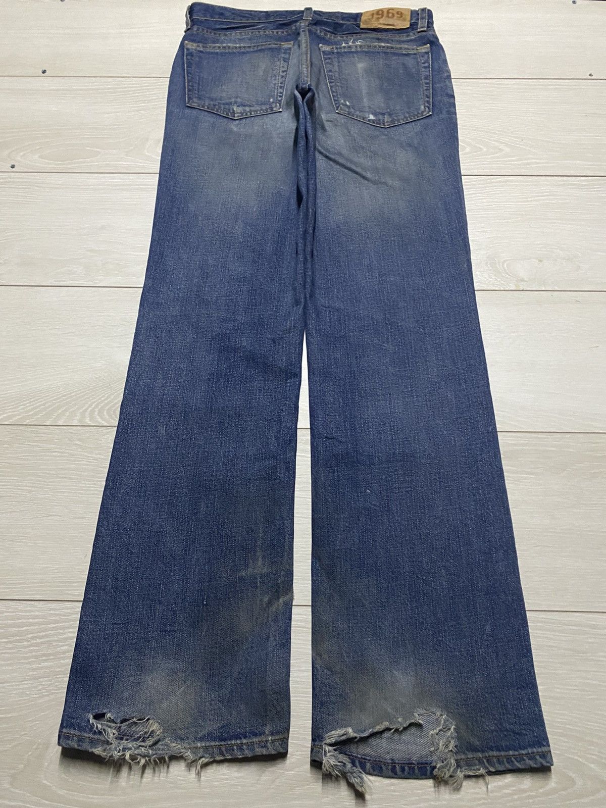 Japanese Brand Vintage Gap California USA Ghost Rider Loose Jeans Size US 31 - 2 Thumbnail