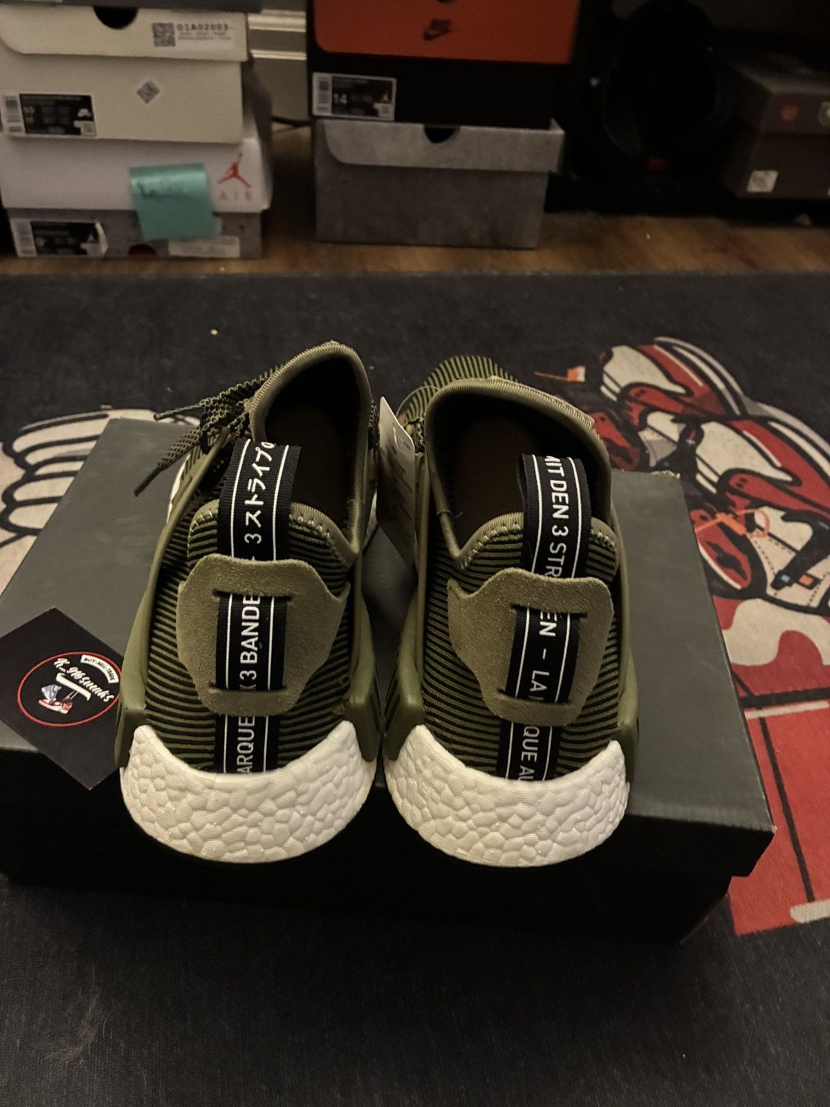 Adidas Adidas NMD XR1 PK Olive Cargo Size US 10 / EU 43 - 5 Thumbnail