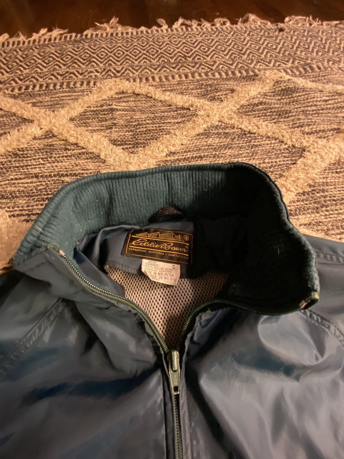 Eddie Bauer × Vintage Vintage 60’s Eddie Brauer Dark Green Windbreaker Size US M / EU 48-50 / 2 - 2 Thumbnail