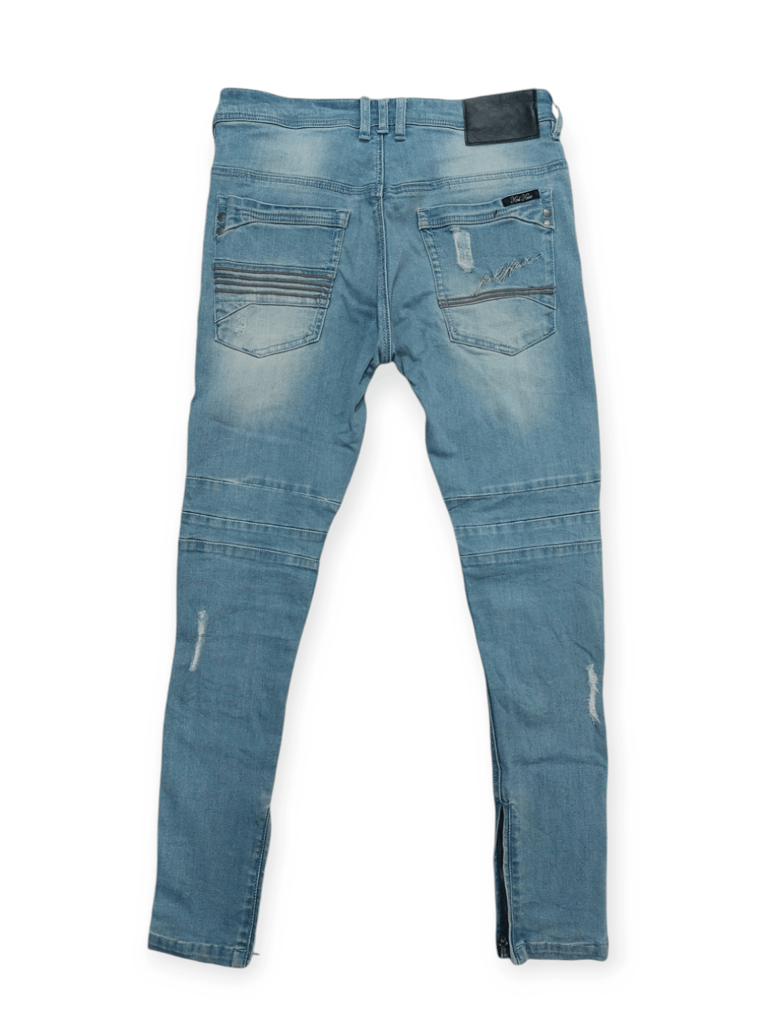 Karl Kani FYE🔥 Karl Kani Punk Biker Denim Size US 32 / EU 48 - 23 Thumbnail