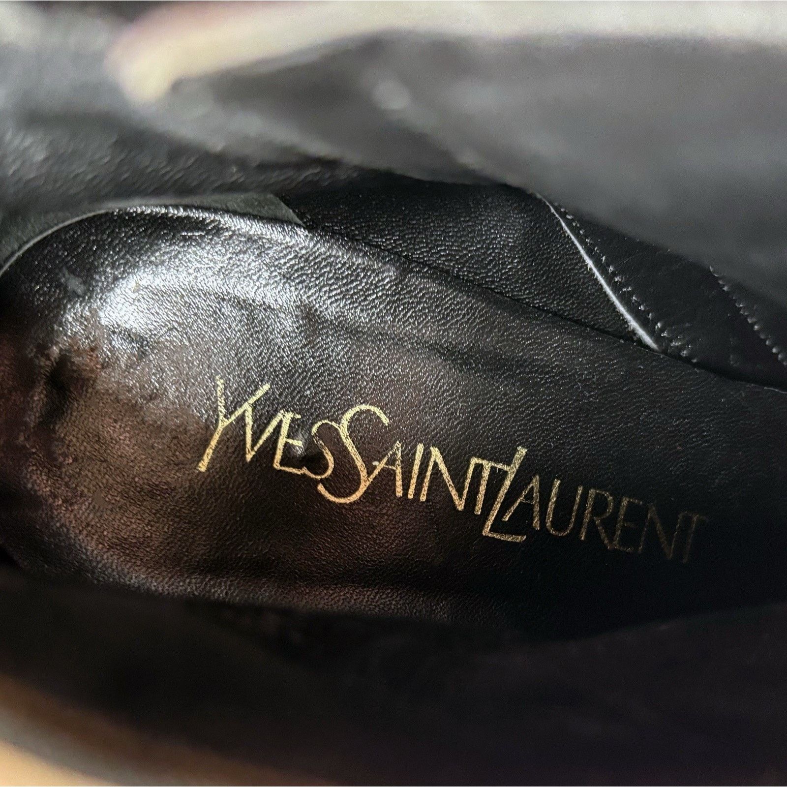 Saint Laurent Paris Yves Saint Laurent Zipped Black Suede Ankle Boots Size 7 M Size US 7 / IT 37 - 8 Thumbnail