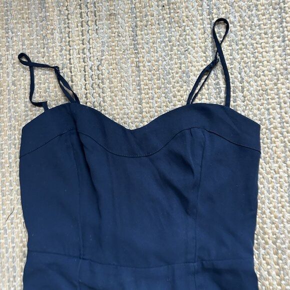 Abercrombie & Fitch ABERCROMBIE & FITCH Women’s Camille Satin Slit Midi Slip Dre Size XXS / US 00 / IT 34 - 6 Thumbnail