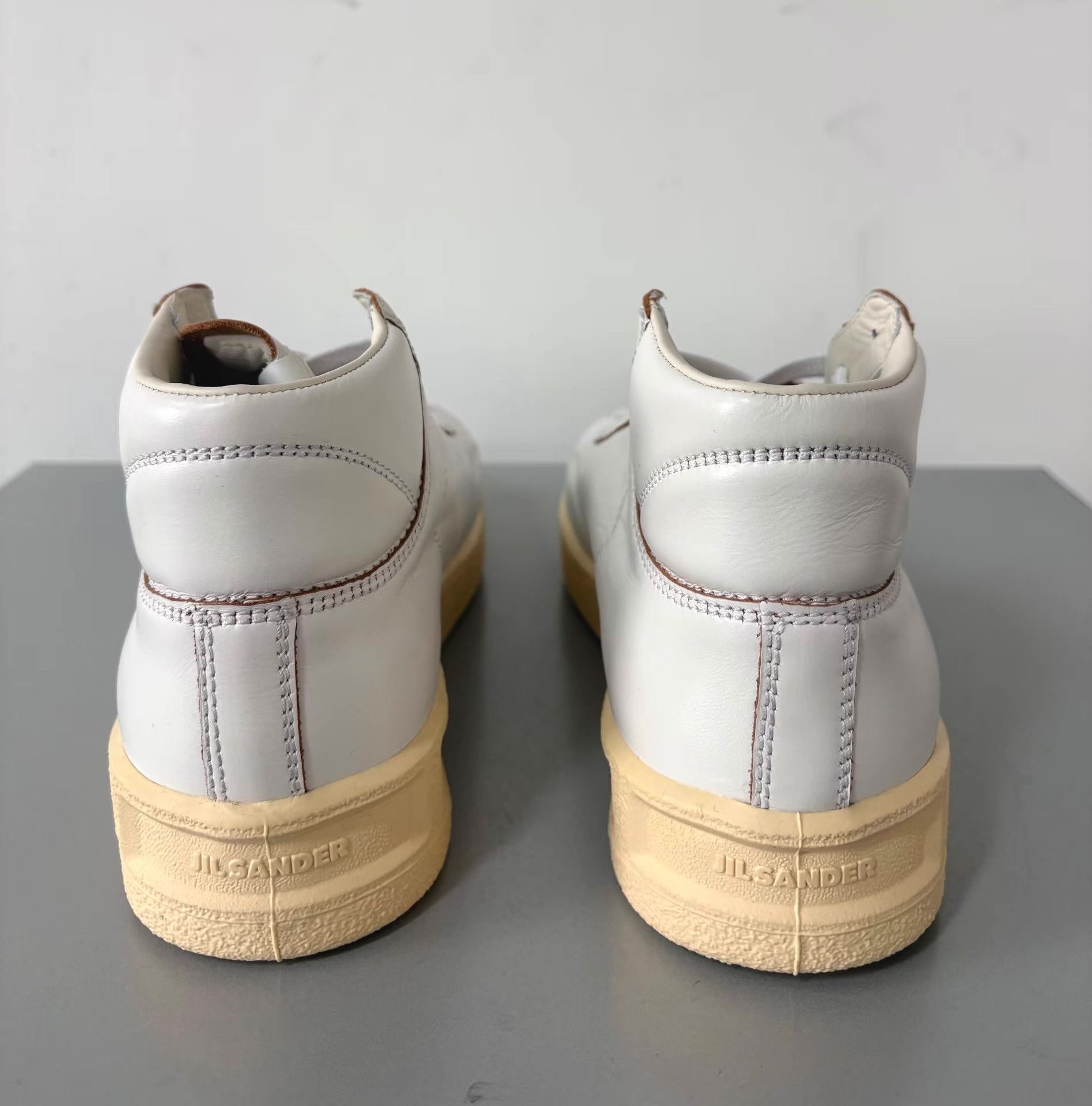 Jil Sander Jil Sander Men's High-Top Sneakers Ｑ21 Size US 7 / EU 40 - 7 Thumbnail