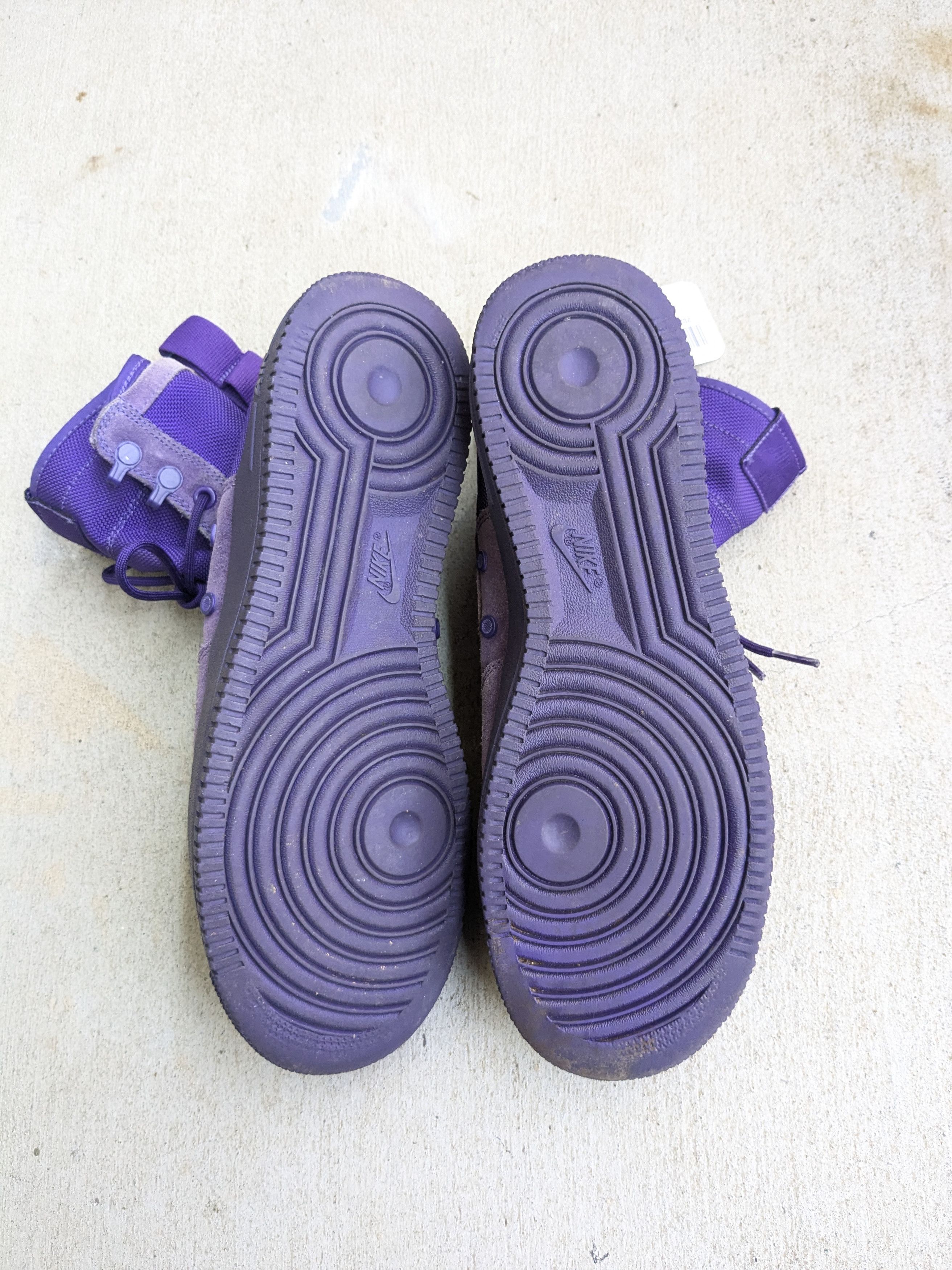 Nike Nike Air SF Air Force 1 High Court Purple 864024-500 Suede Size US 11 / EU 44 - 16 Thumbnail