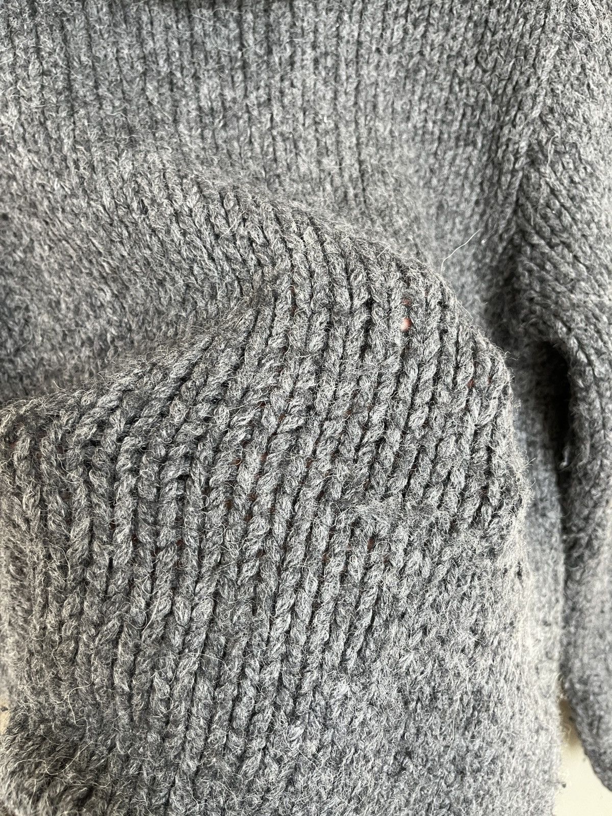 Annette Gortz Annette Gortz Heavy Knit High Turtleneck Wool Sweater Size M / US 6-8 / IT 42-44 - 11 Thumbnail