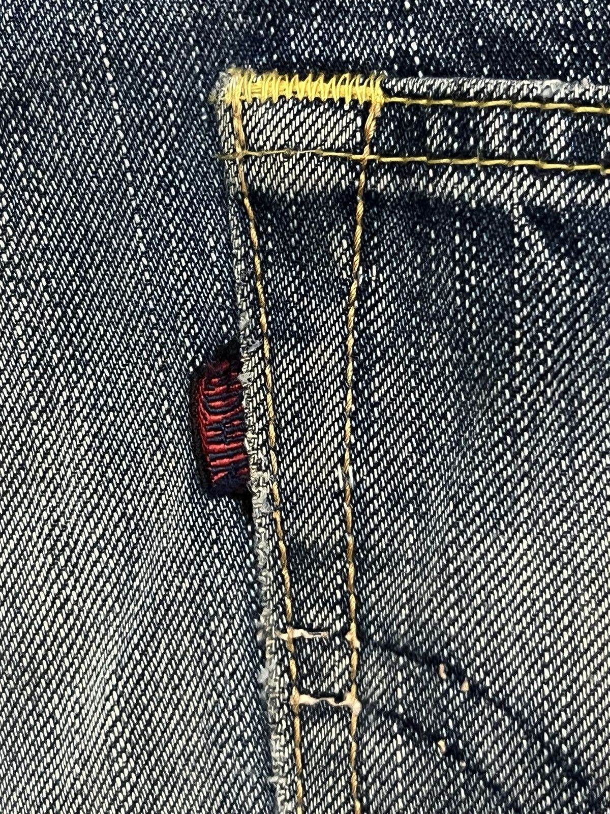Edwin Vintage 00s Edwin 503 Blue Trip Japan | Faded Thunder Wash Size US 36 / EU 52 - 14 Thumbnail