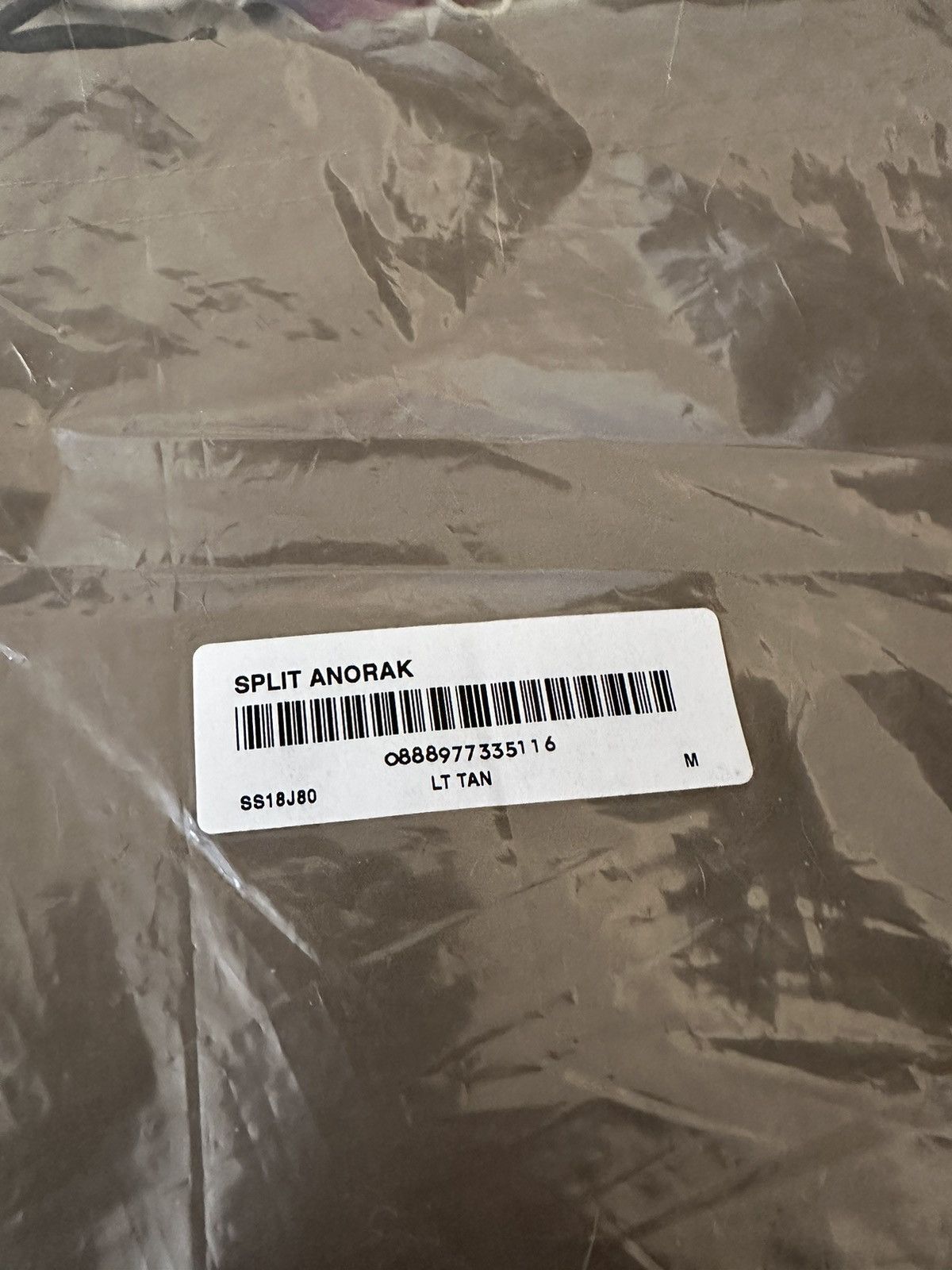 Supreme Supreme Split Anorak Light Tan Size US M / EU 48-50 / 2 - 4 Thumbnail