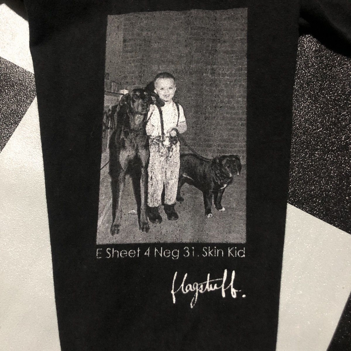 Flagstuff × Japanese Brand × Vintage VINTAGE FLAGSTUFF x GAVIN WATSON xART LONGSLEVE TSHIRT Size US XL / EU 56 / 4 - 8 Thumbnail