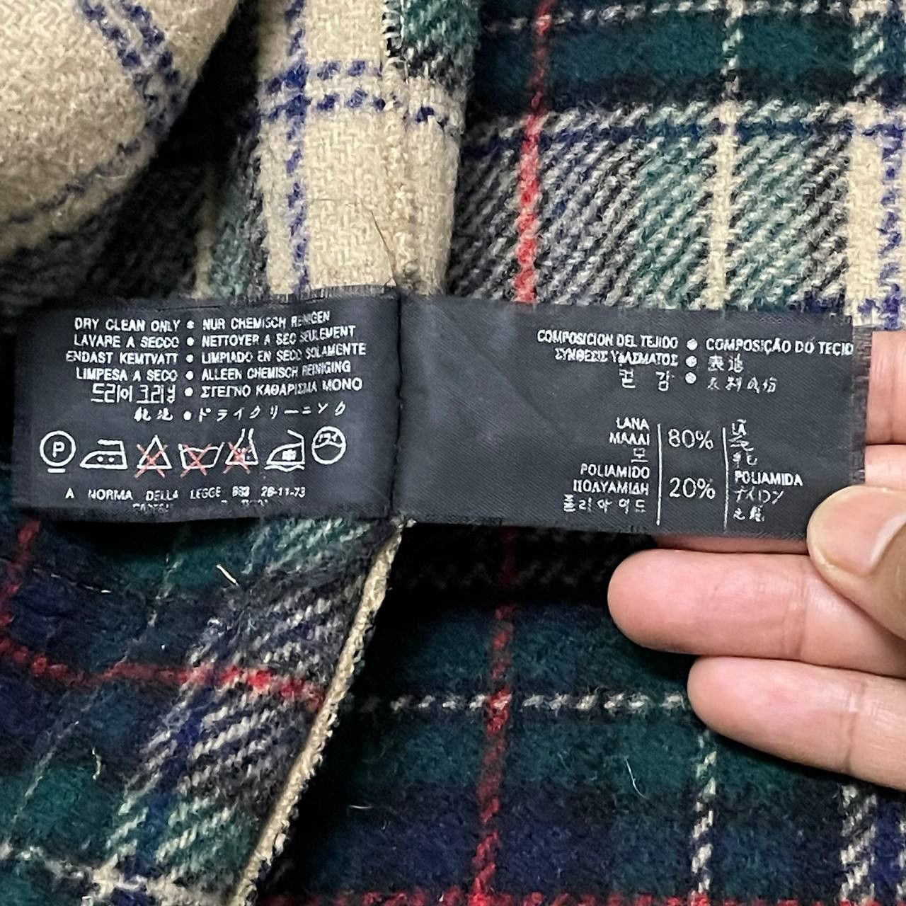 Gloverall Vintage Gloverall Duffle Coat Wool Checked Lining Size US M / EU 48-50 / 2 - 11 Thumbnail