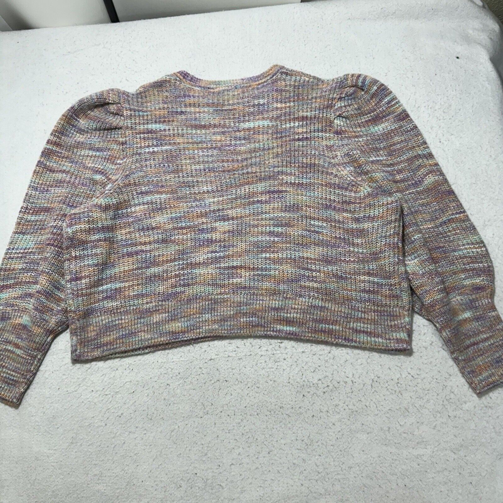 Other Ophelia Roe 3X Crewneck Pullover Balloon Sleeve Crop Sweater Size 3XL / US 20-22 - 12 Thumbnail