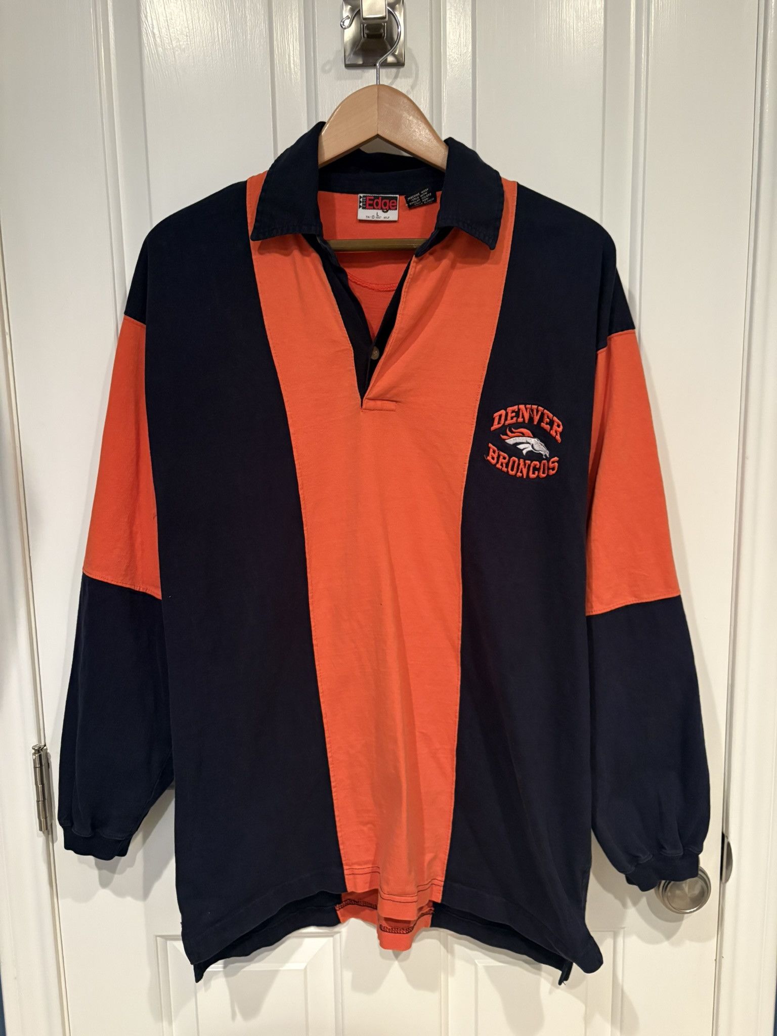 Vintage Vintage Denver Broncos Rugby Size US L / EU 52-54 / 3 - 1 Thumbnail