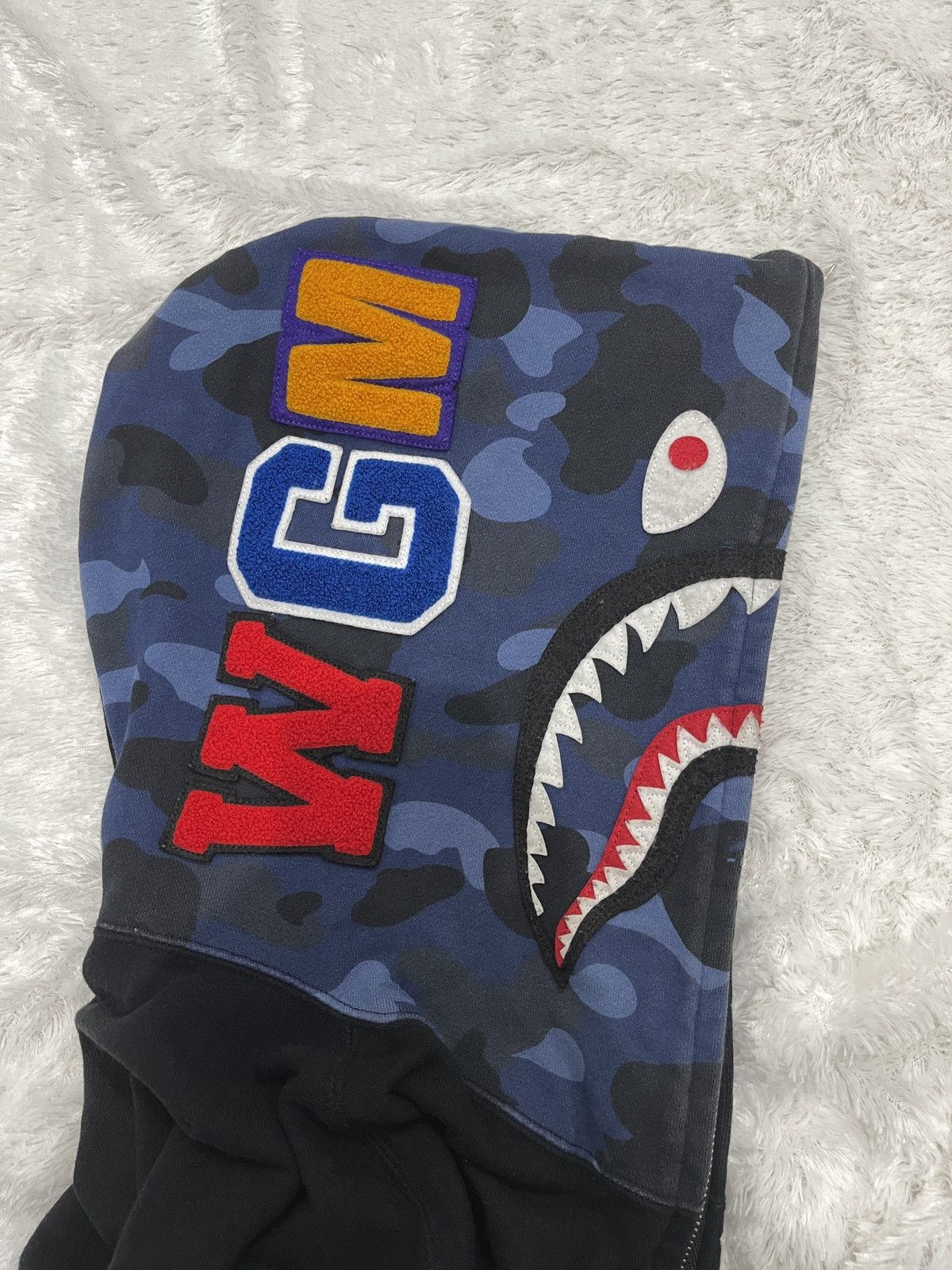 Bape Color Camo Shark Full Zip Hoodie Size US M / EU 48-50 / 2 - 5 Thumbnail